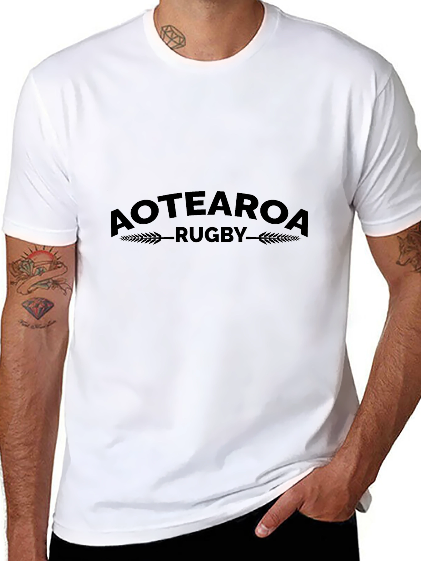Aotearoa Rugby T-Shirt - New Zealand Tee