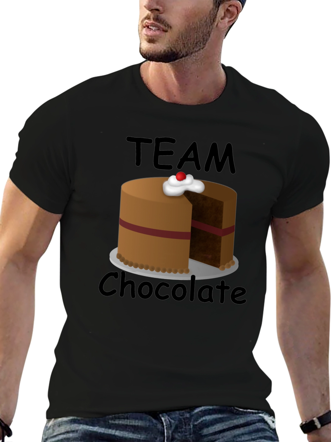 Team Chocolate T-Shirt Funny Dessert Tee