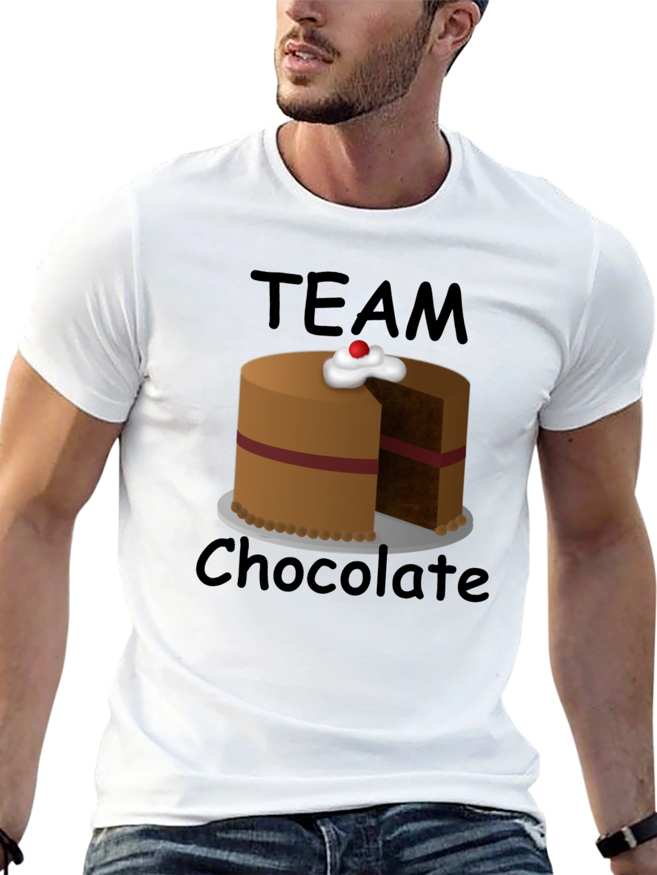 Team Chocolate T-Shirt Funny Dessert Tee