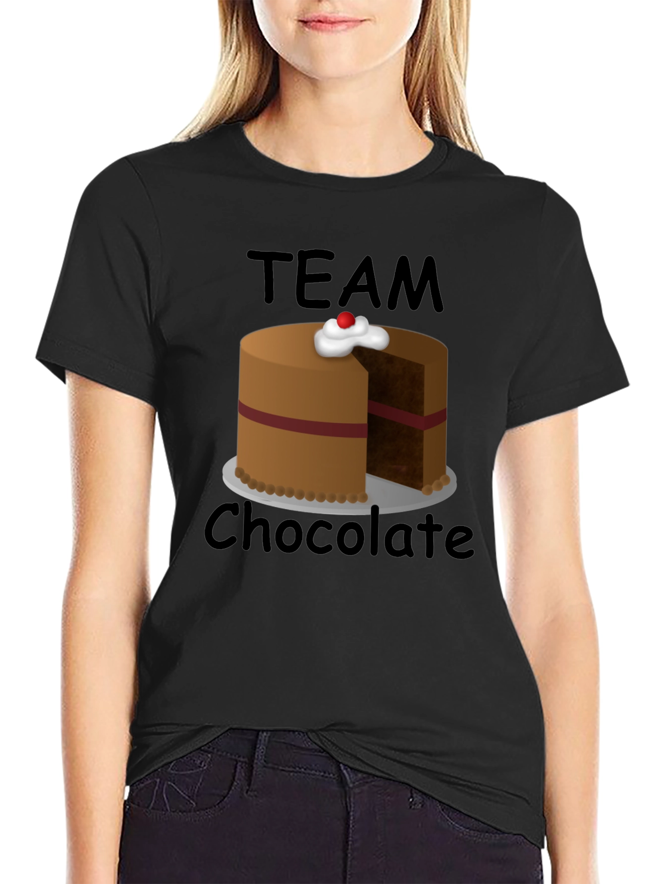 Team Chocolate T-Shirt Funny Dessert Tee