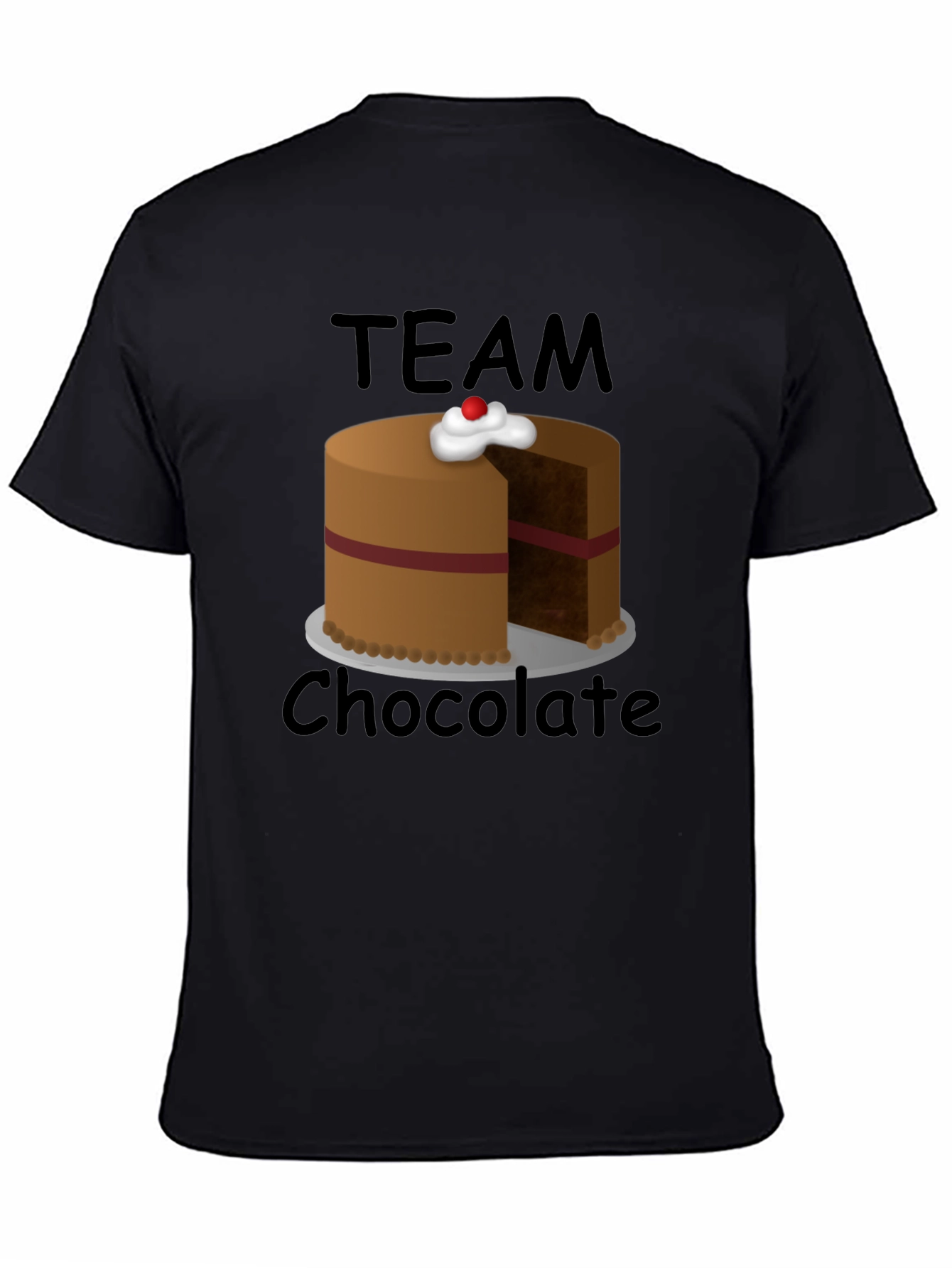 Team Chocolate T-Shirt Funny Dessert Tee