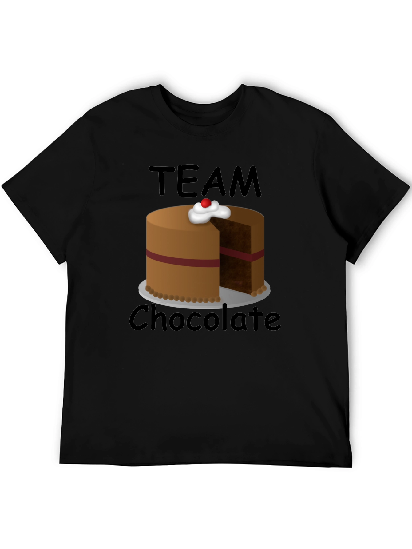 Team Chocolate T-Shirt Funny Dessert Tee