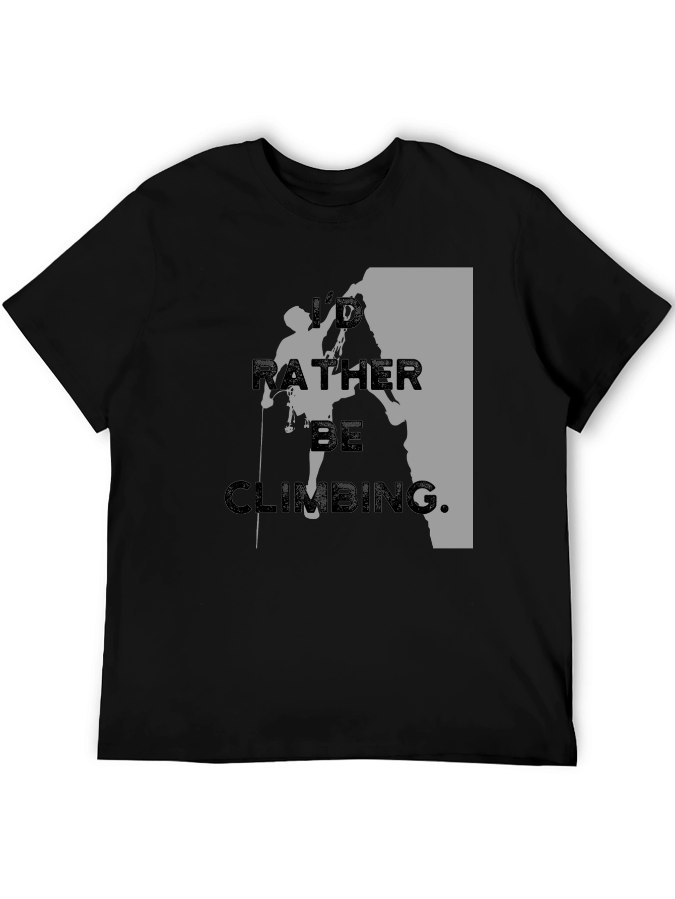 Climbing T-Shirt - Id Rather Be Climbing