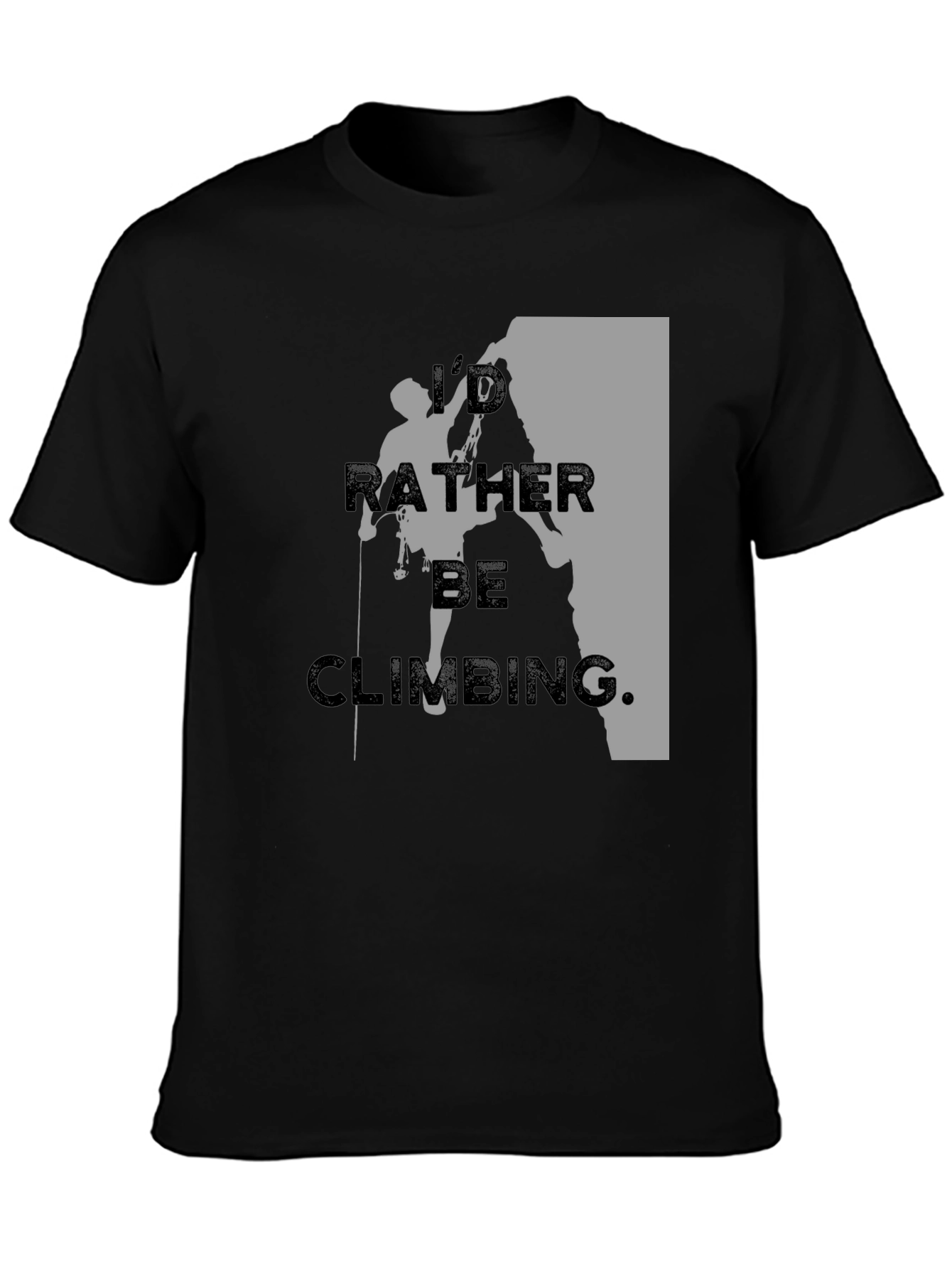 Climbing T-Shirt - Id Rather Be Climbing