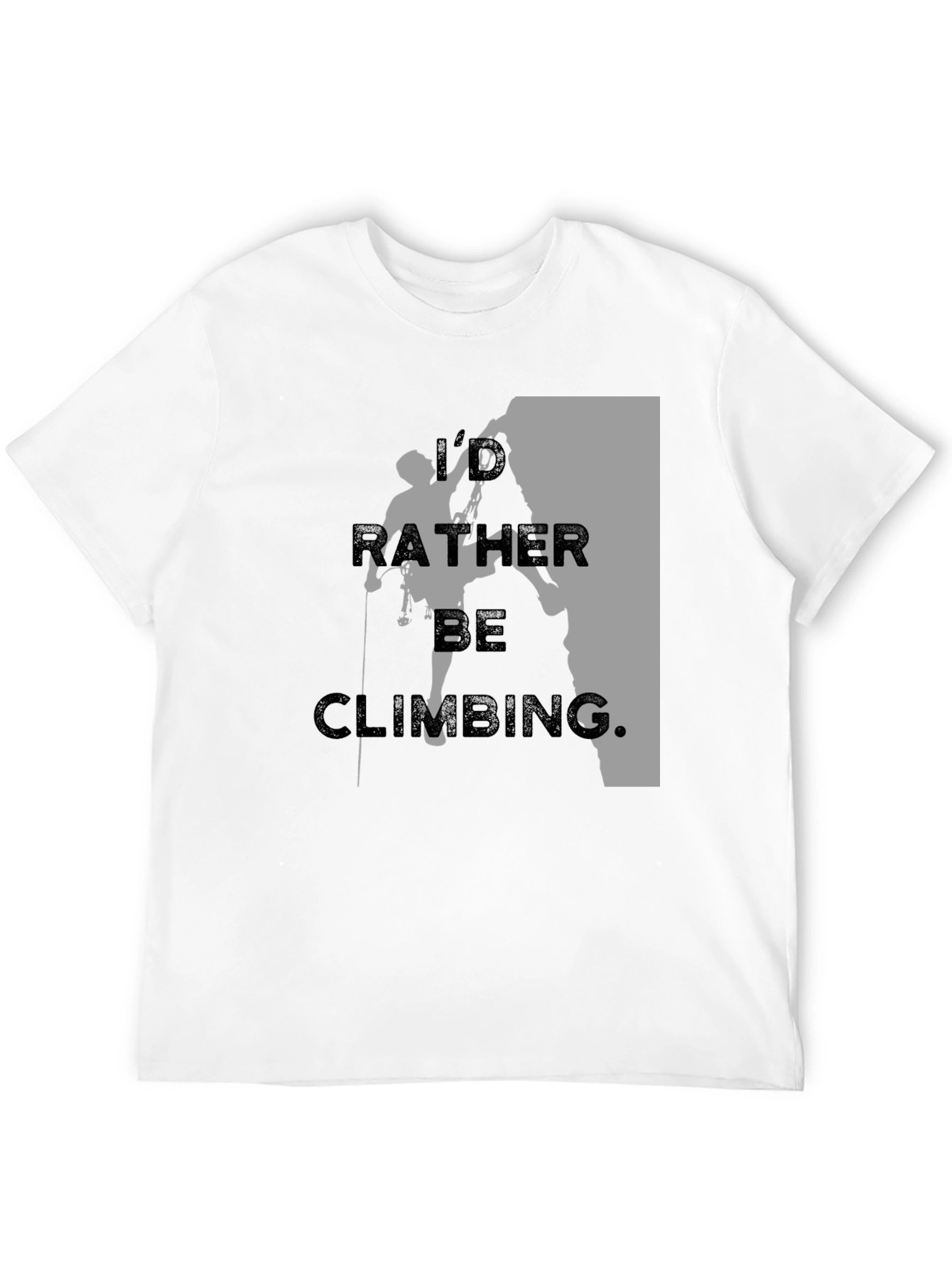 Climbing T-Shirt - Id Rather Be Climbing