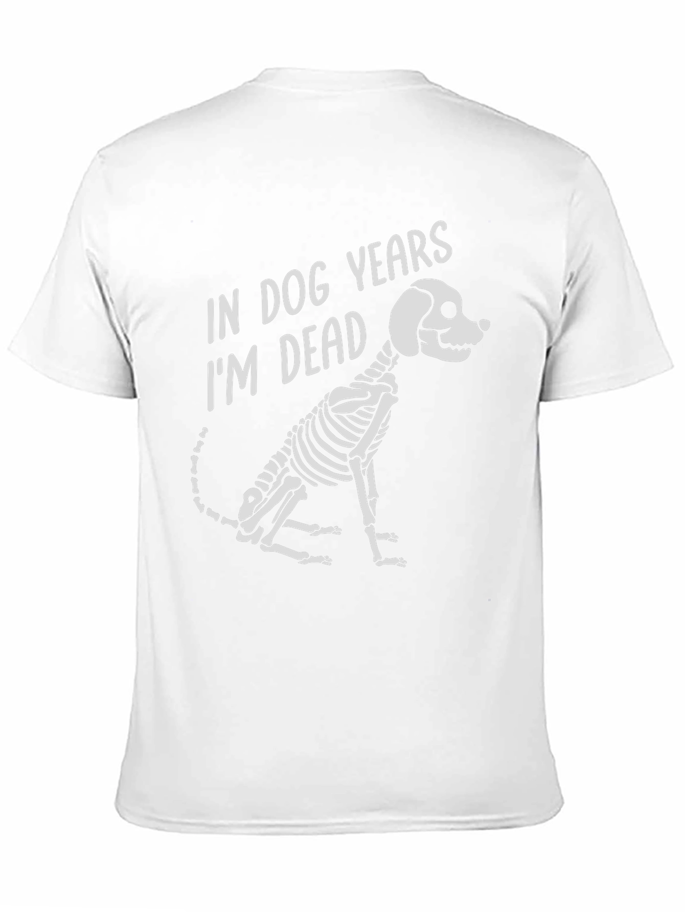 Dog Years Skeleton Graphic T-Shirt