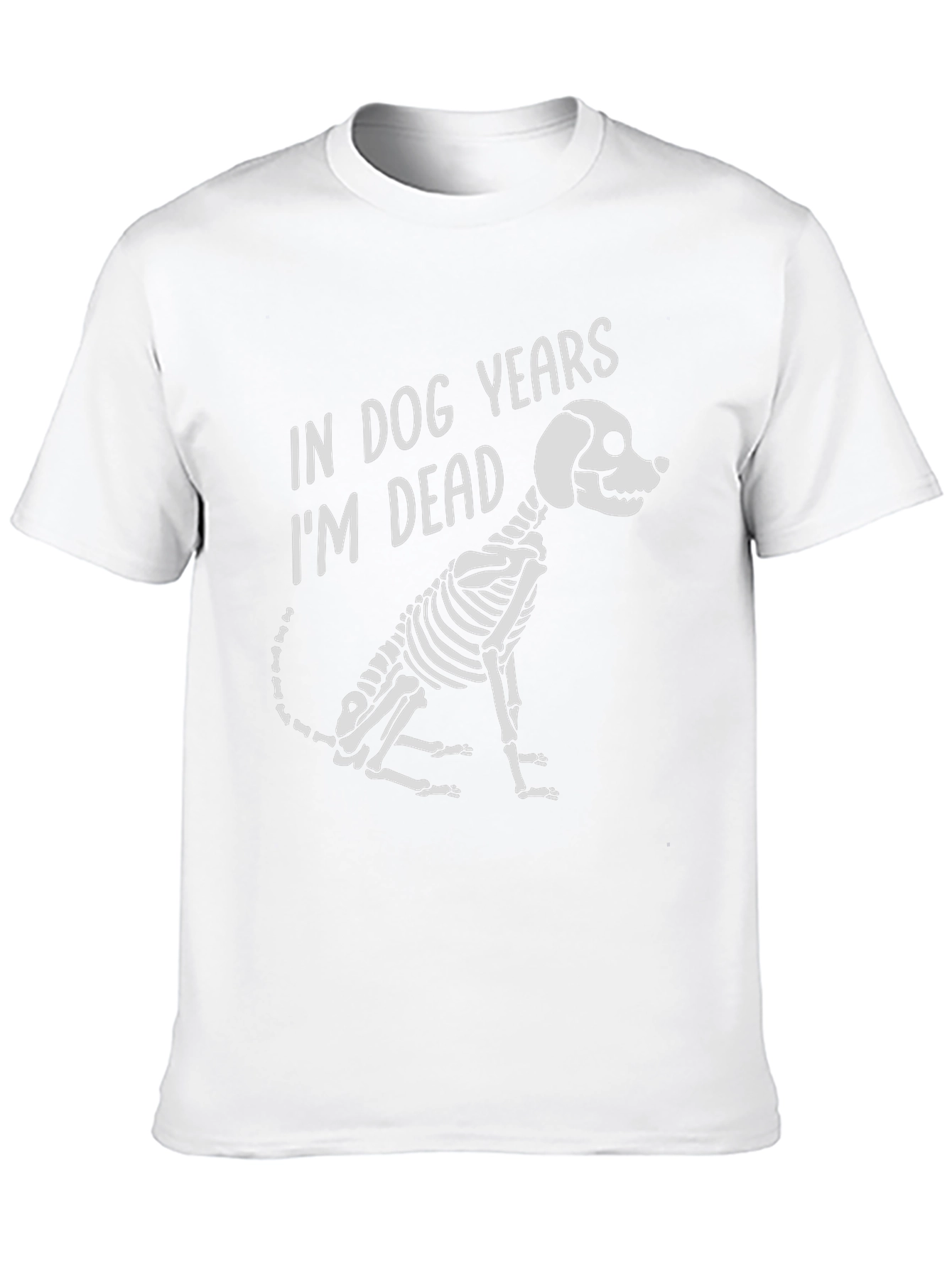 Dog Years Skeleton Graphic T-Shirt