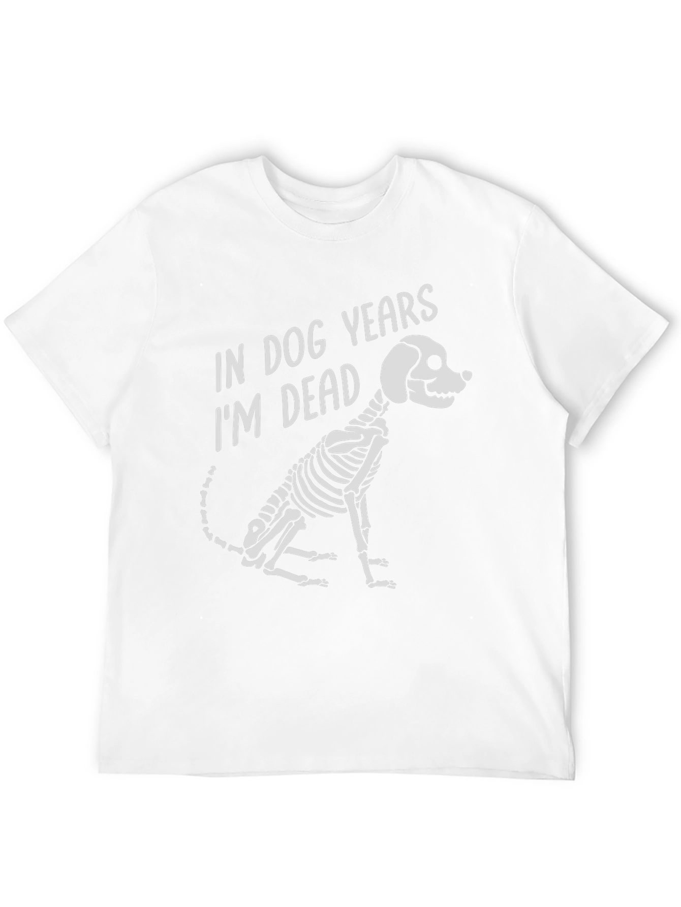 Dog Years Skeleton Graphic T-Shirt