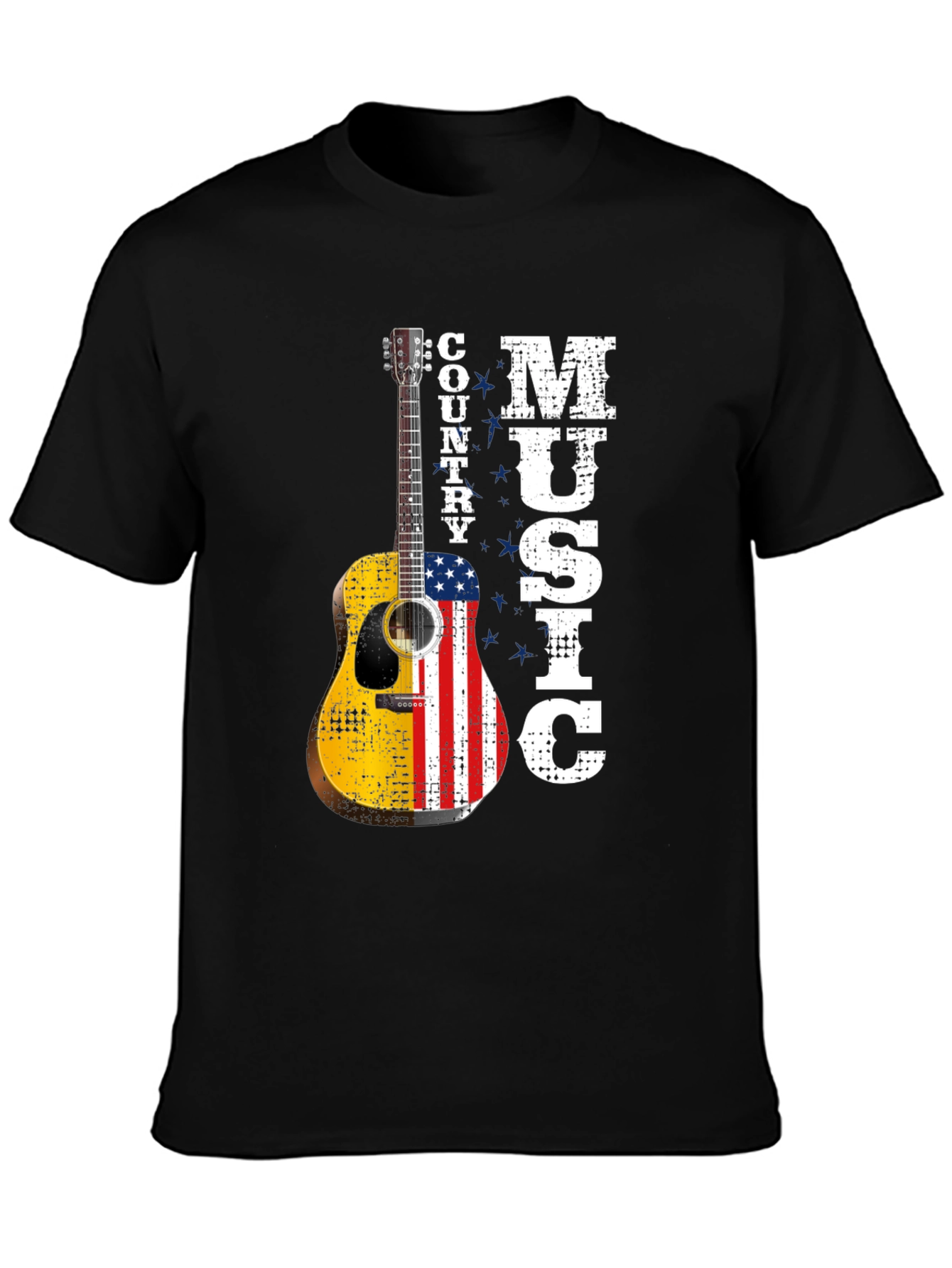 Country Music Guitar T-Shirt
