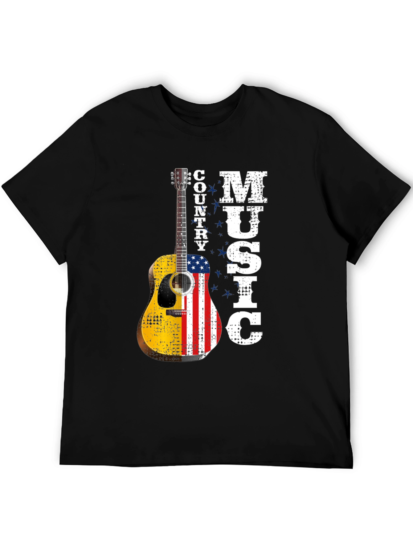 Country Music Guitar T-Shirt