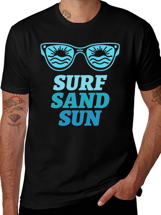Surf Sand Sun Graphic T-Shirt