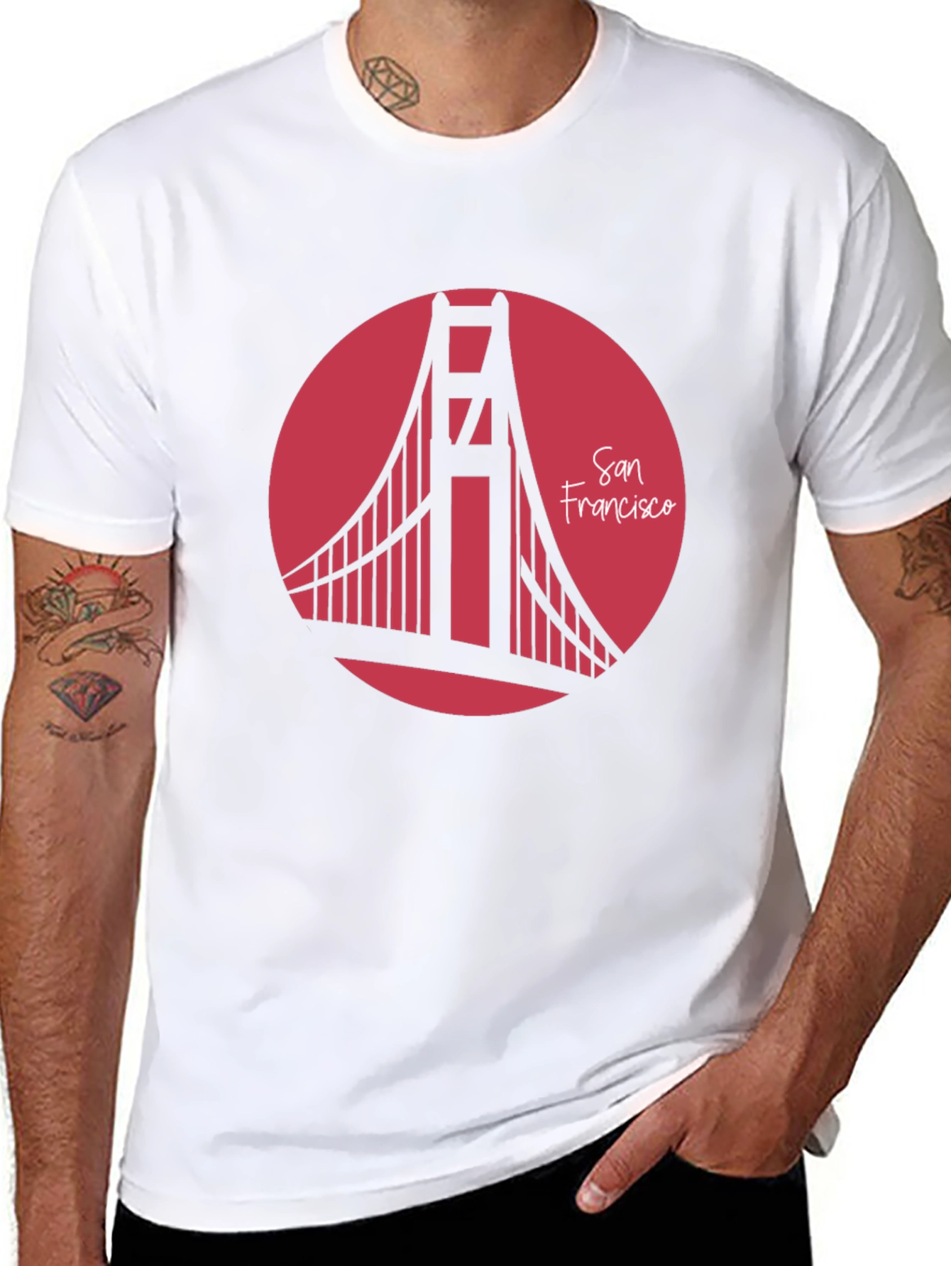 San Francisco Bridge Graphic Tee