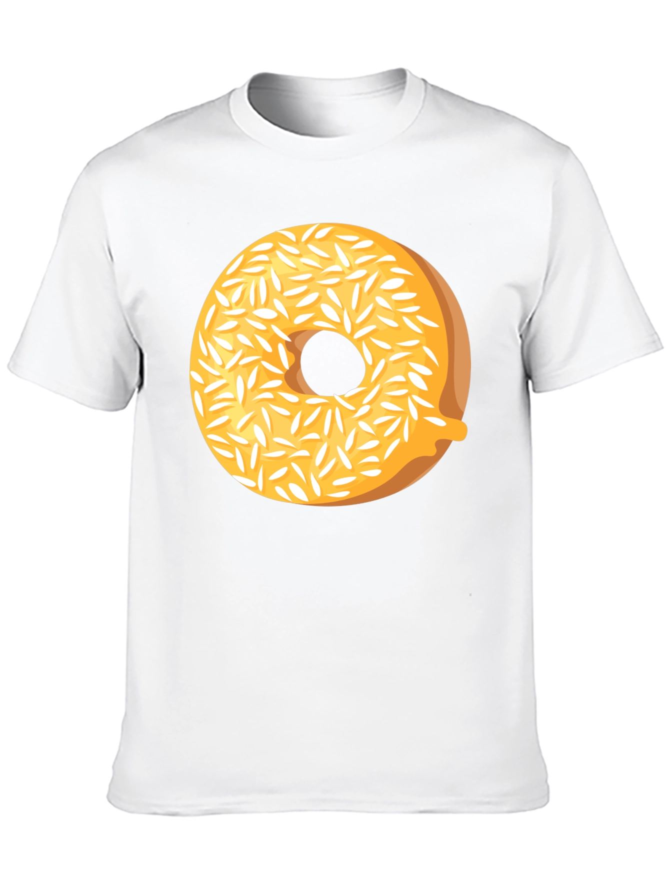 Donut Graphic T-Shirt - Glazed & Sprinkled Comfort