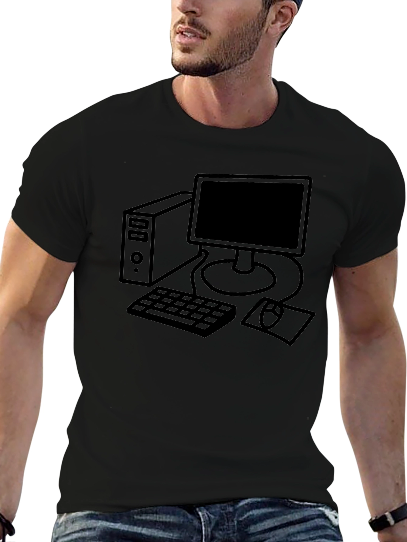 Classic Computer Graphic T-Shirt