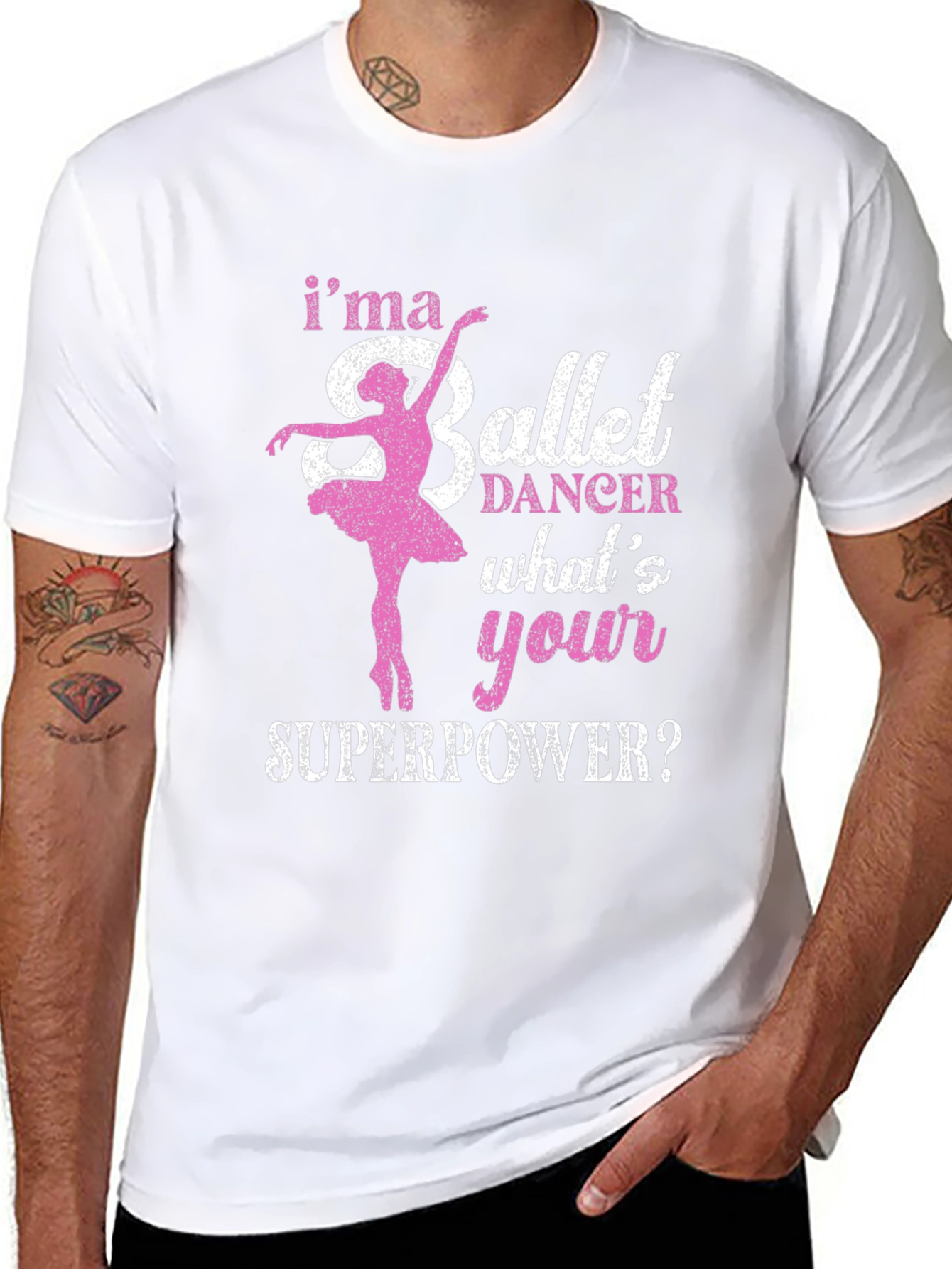 Ballet Dancer Superpower T-Shirt