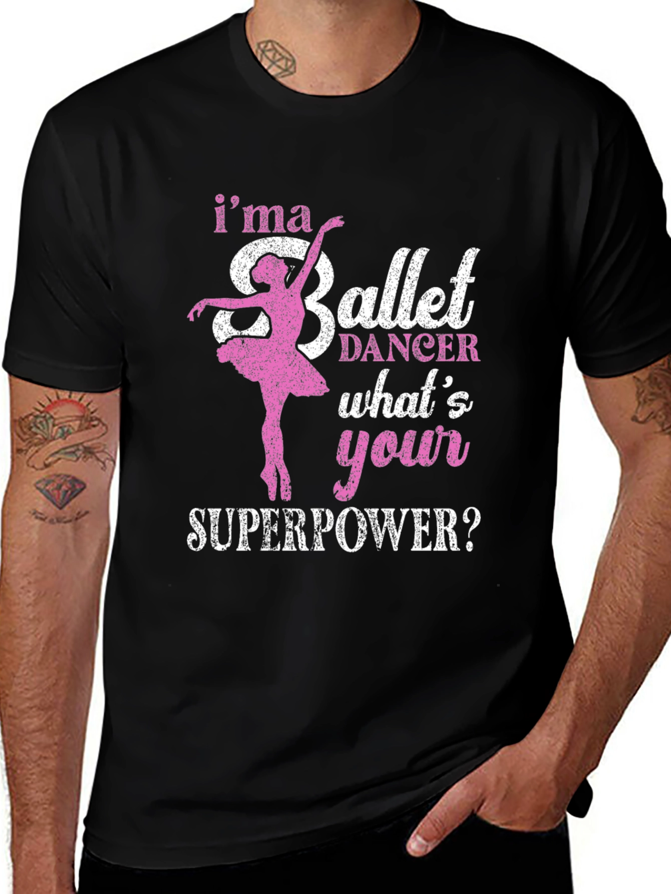 Ballet Dancer Superpower T-Shirt