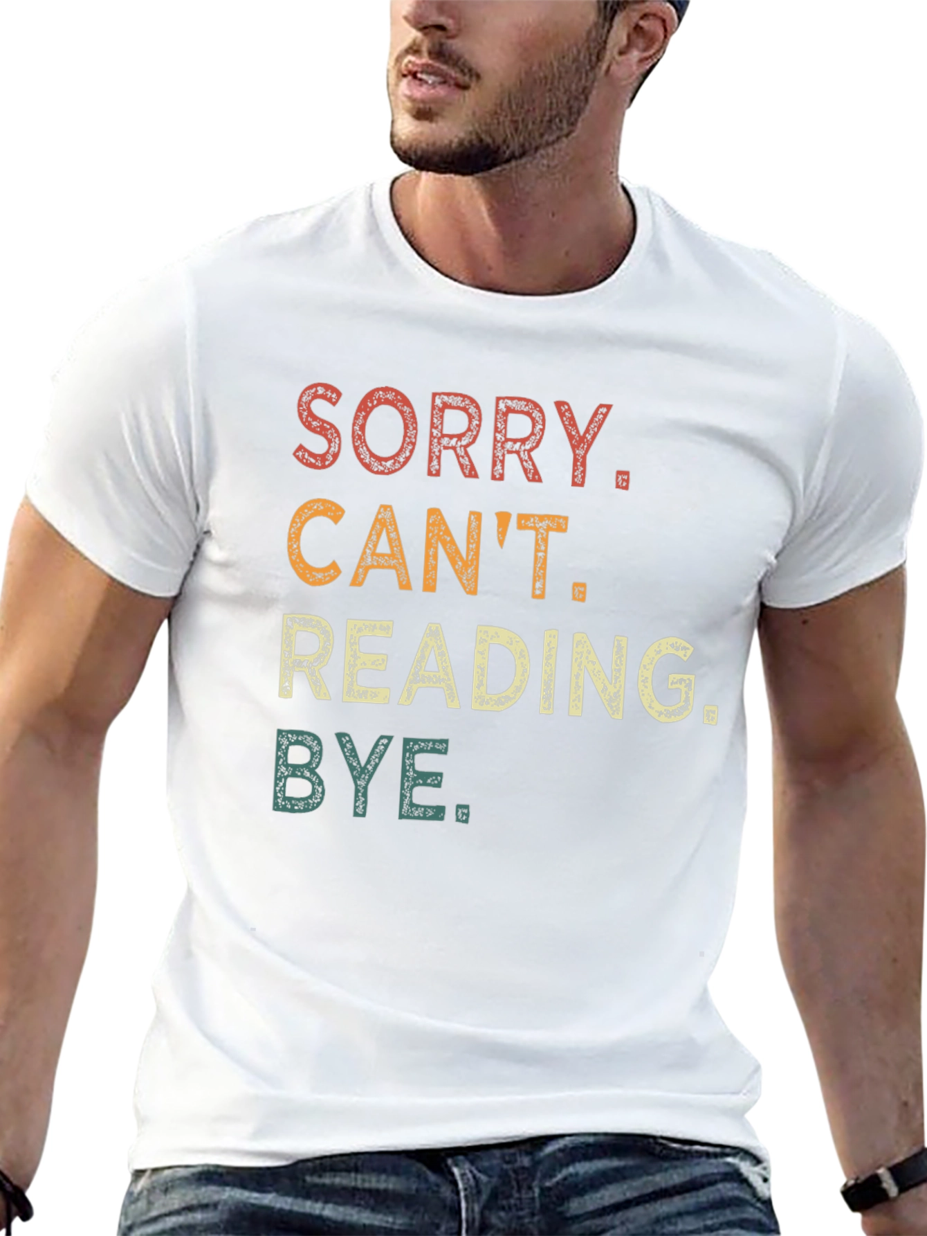 Sorry Cant Reading Bye T-Shirt