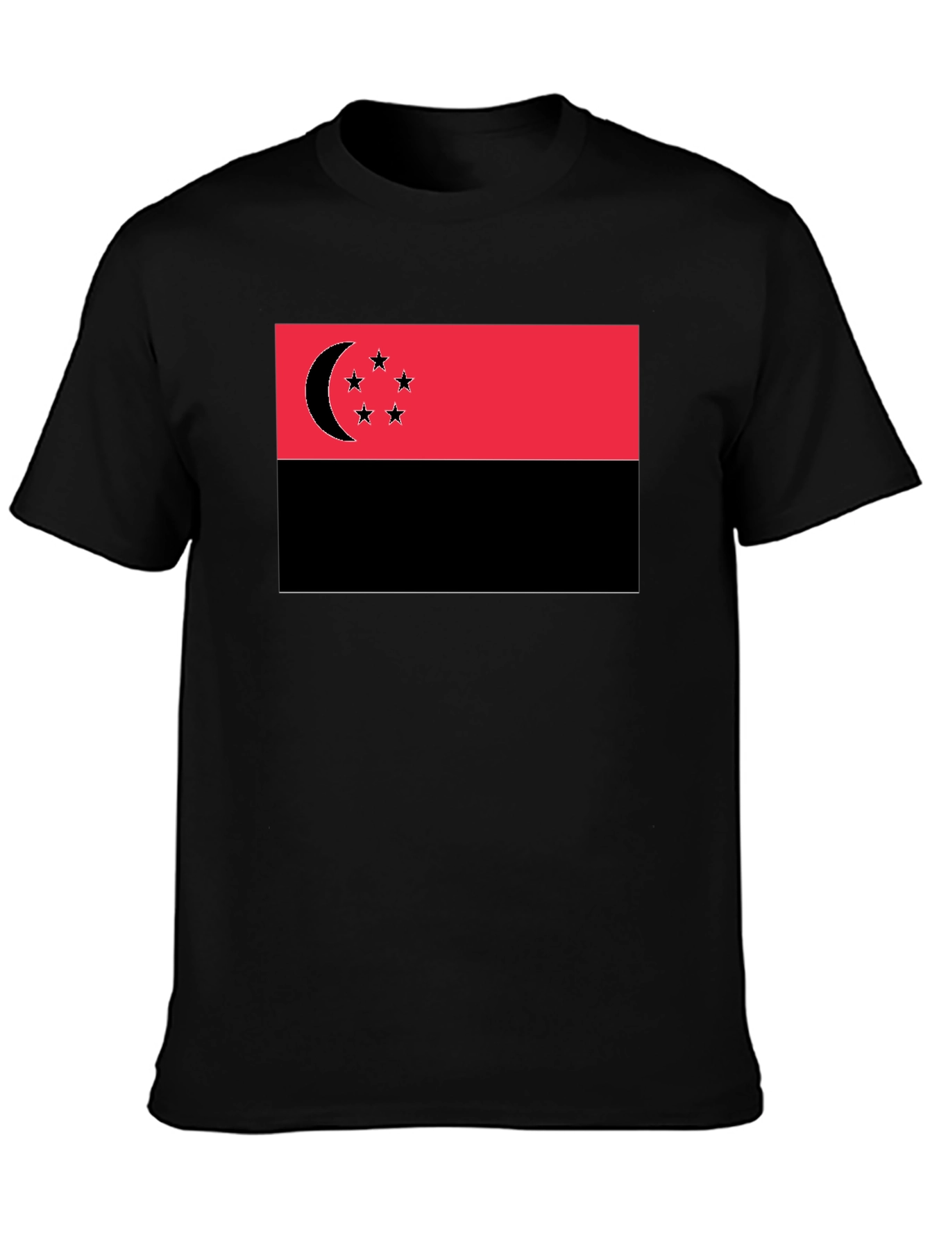 Crescent Moon Stars Graphic Tee