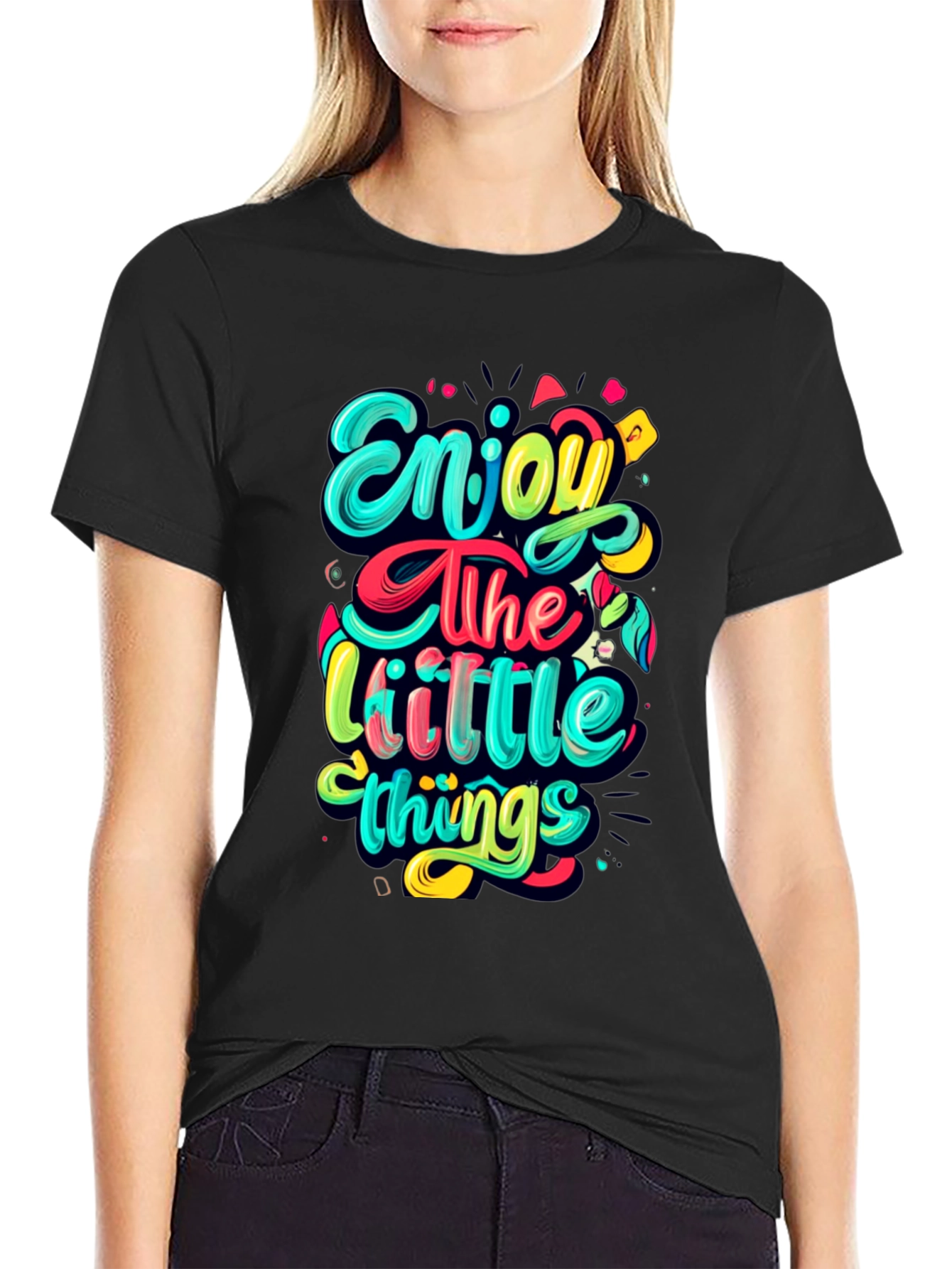 Enjoy the Little Things Graphic T-Shirt