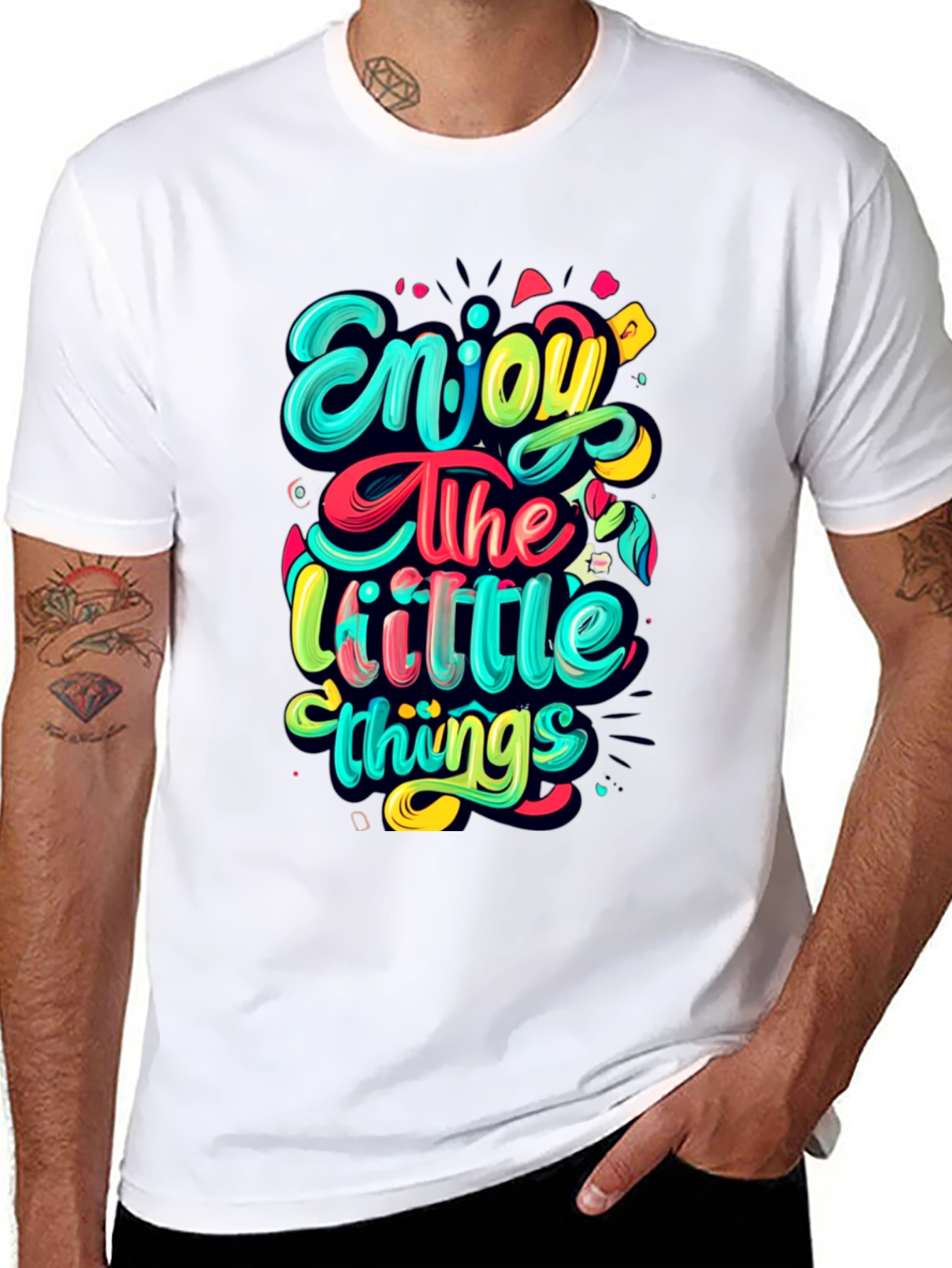 Enjoy the Little Things Graphic T-Shirt