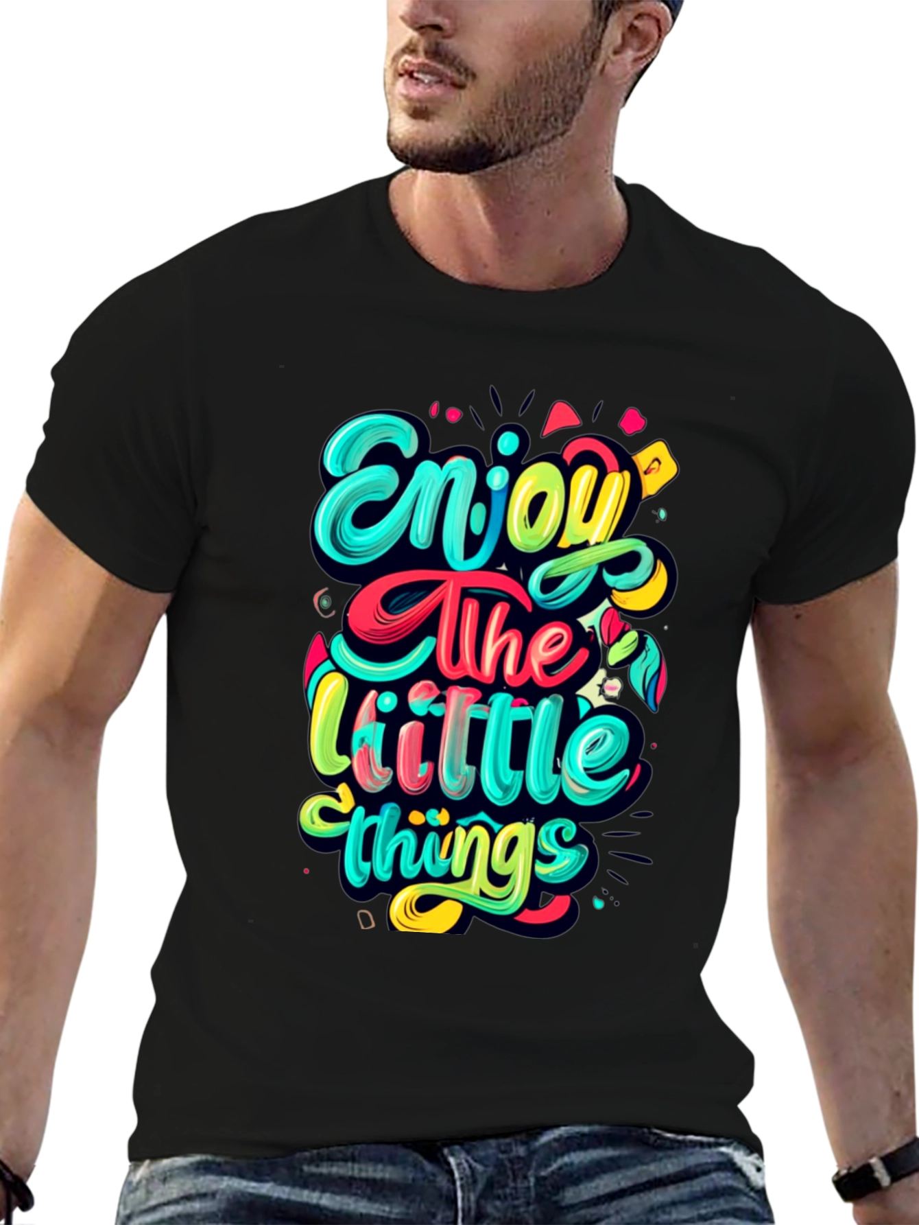 Enjoy the Little Things Graphic T-Shirt