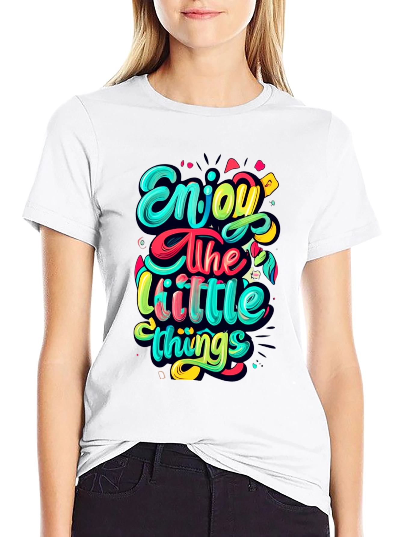 Enjoy the Little Things Graphic T-Shirt