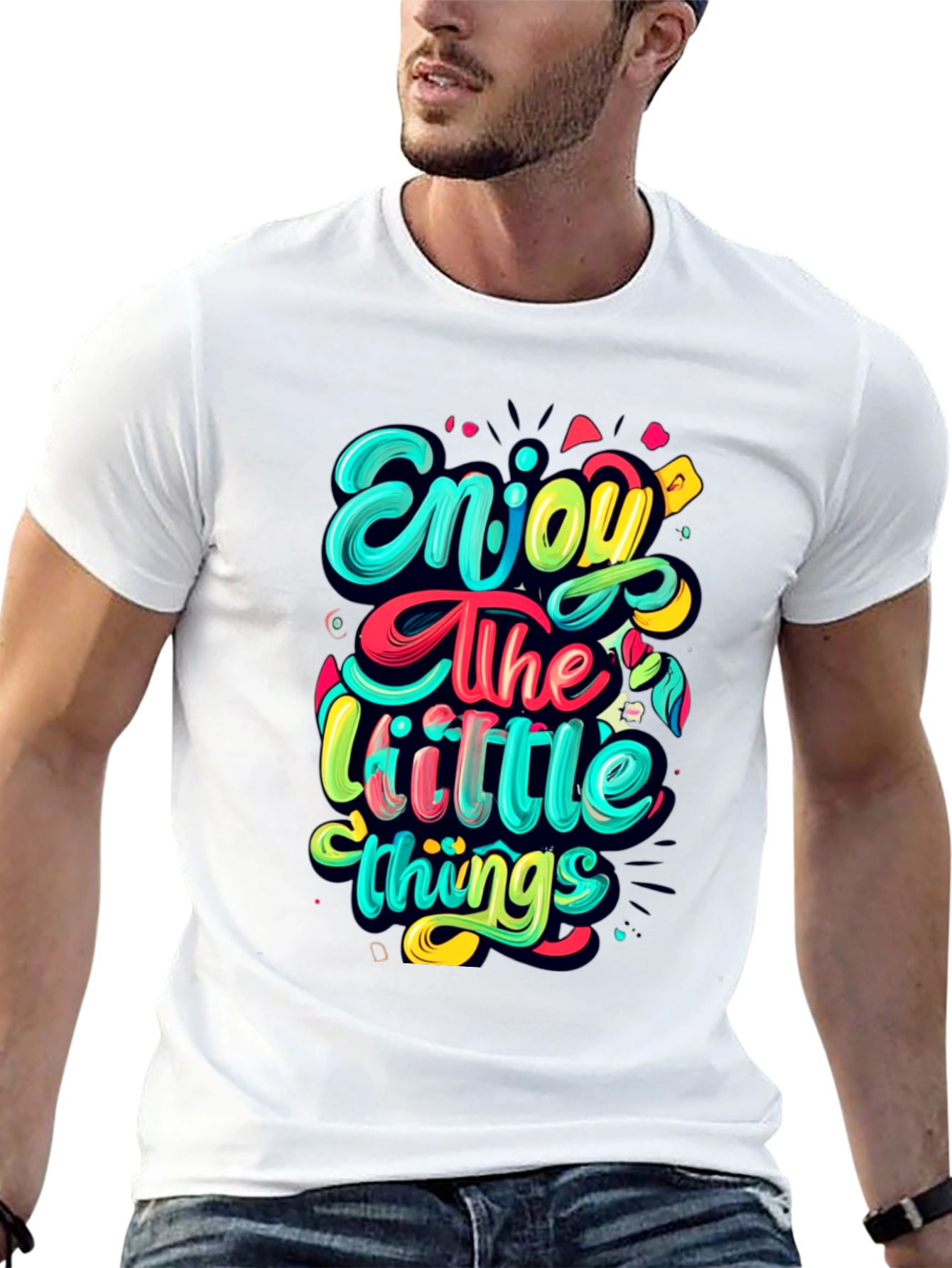 Enjoy the Little Things Graphic T-Shirt