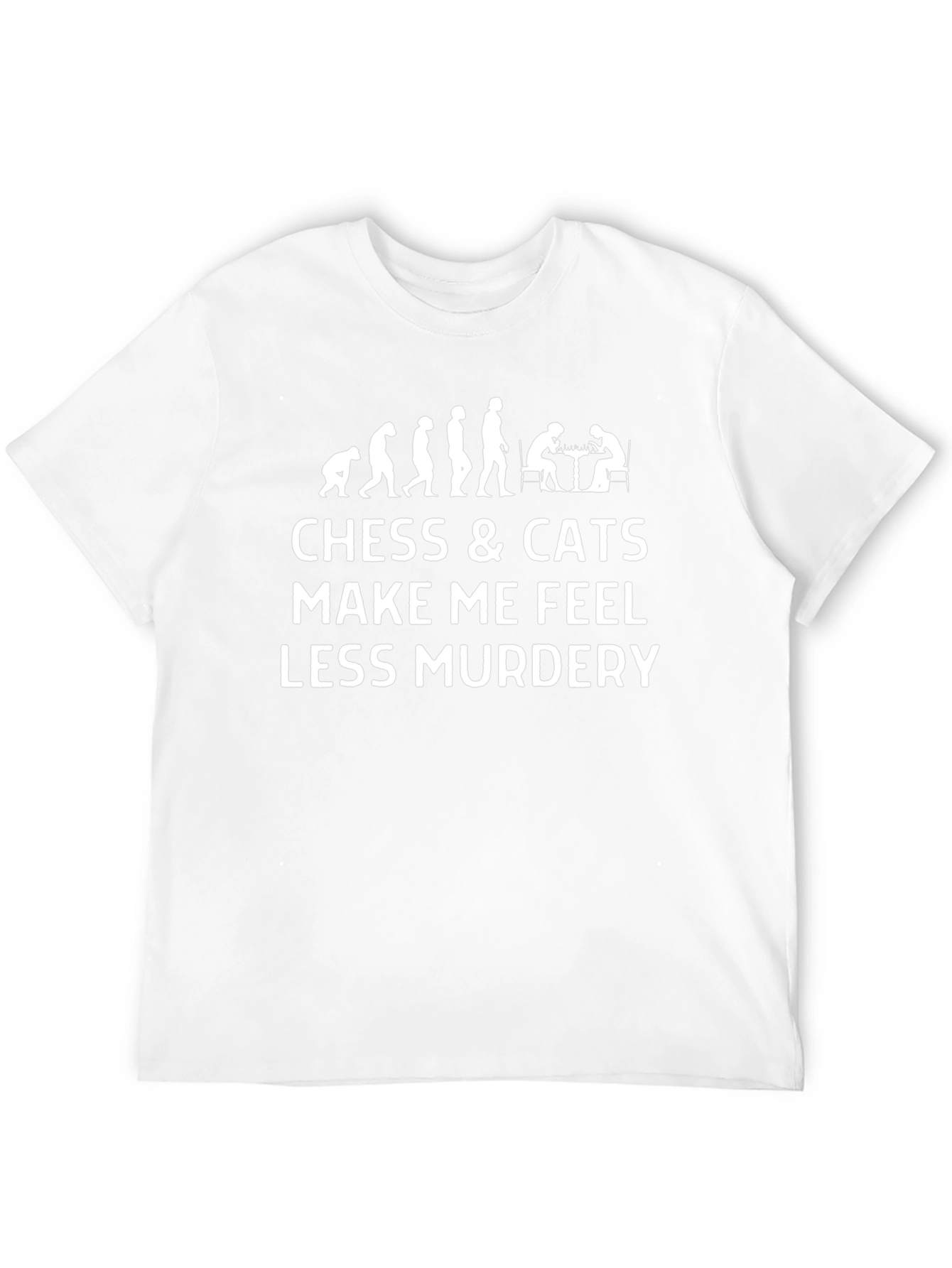 Chess & Cats T-Shirt - Funny Sarcastic Tee