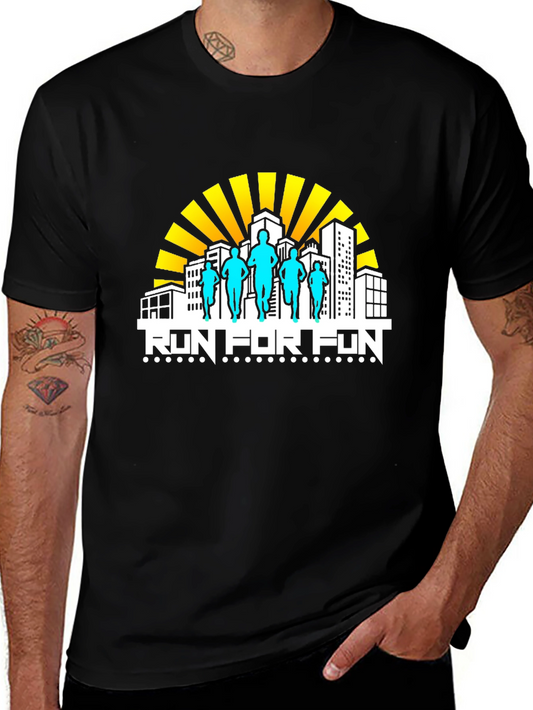 Run for Fun Graphic Tee