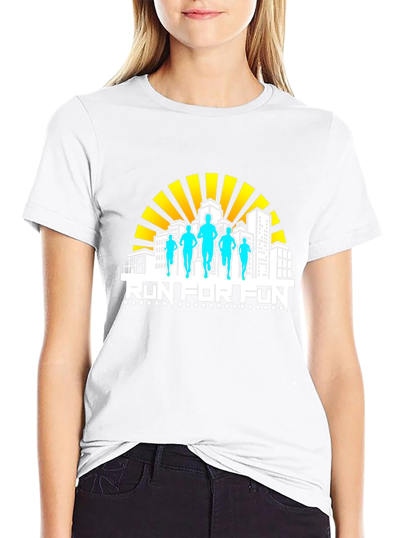 Run for Fun Graphic Tee