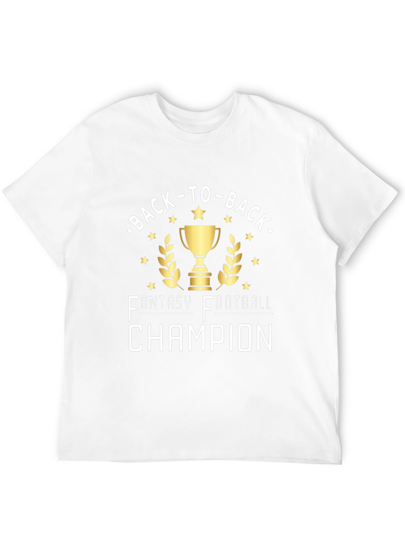 Back-to-Back Fantasy Football Champion T-Shirt