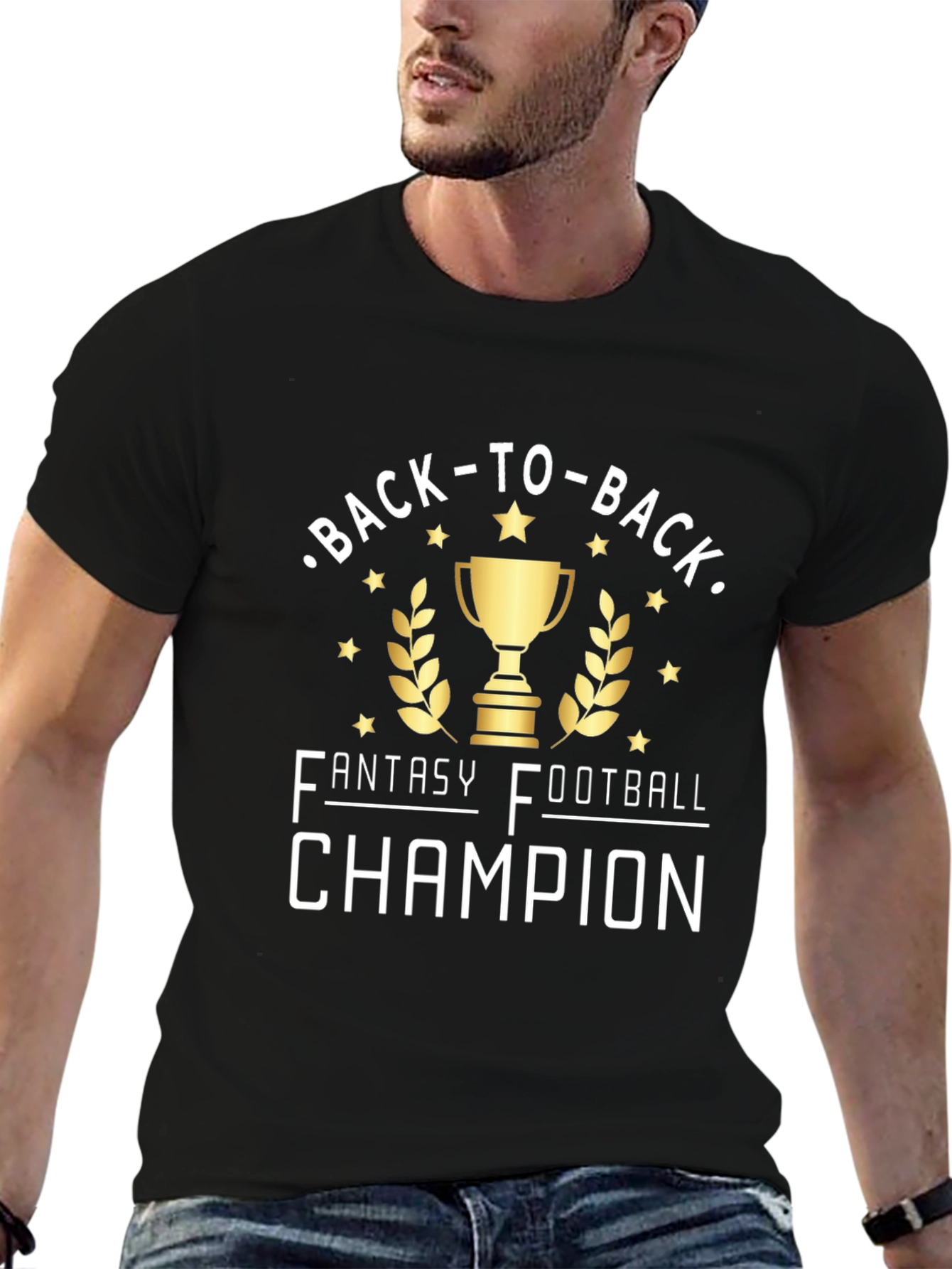 Back-to-Back Fantasy Football Champion T-Shirt