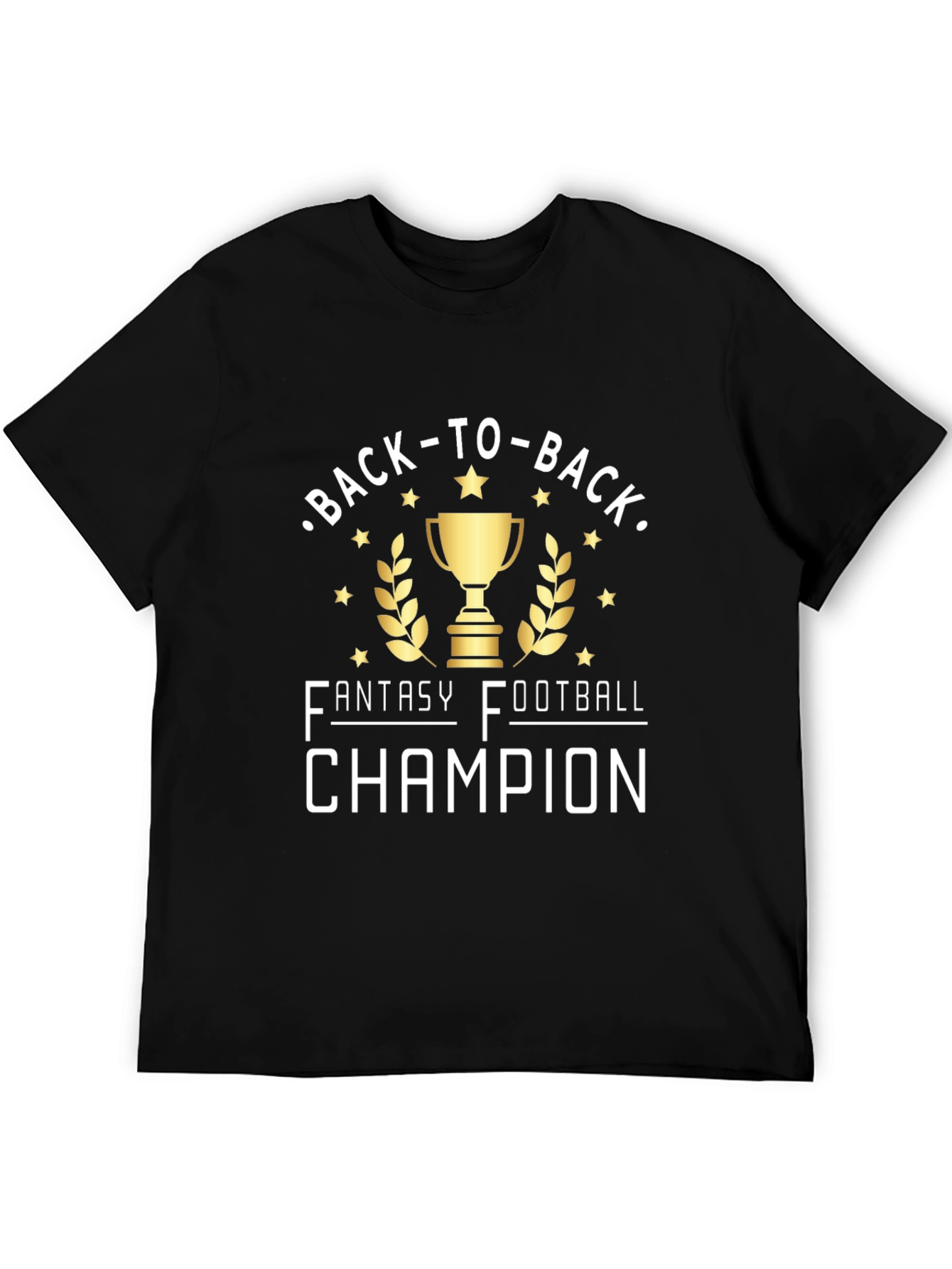 Back-to-Back Fantasy Football Champion T-Shirt