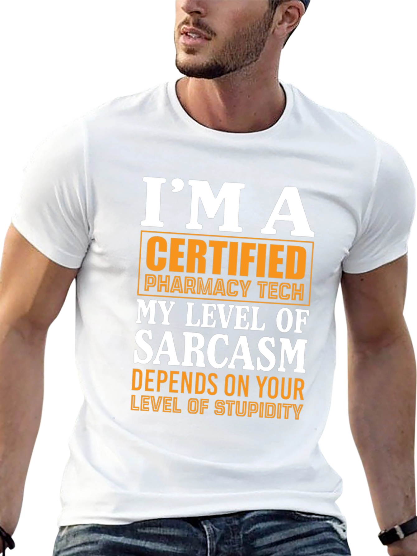 Certified Pharmacy Tech Sarcasm T-Shirt