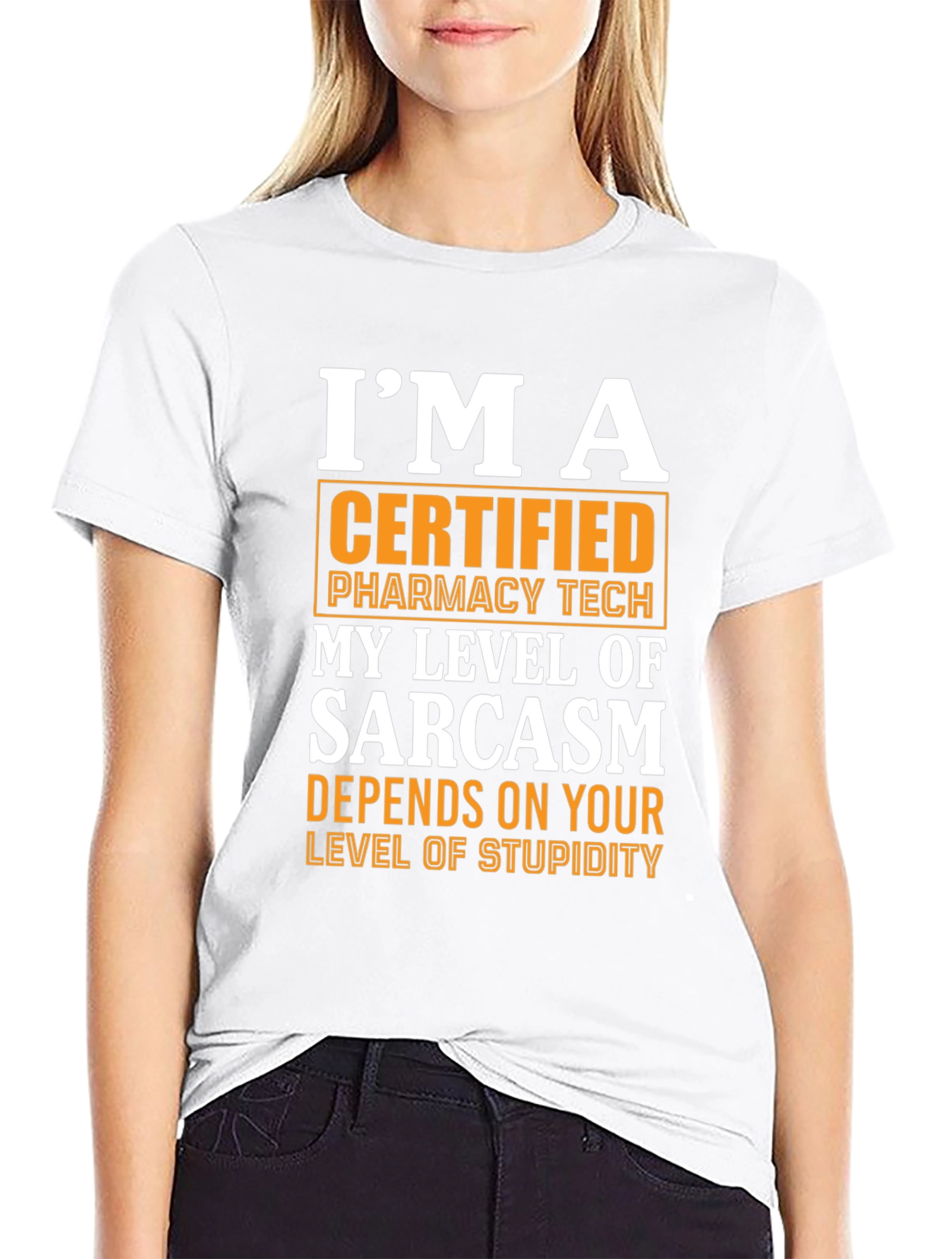 Certified Pharmacy Tech Sarcasm T-Shirt