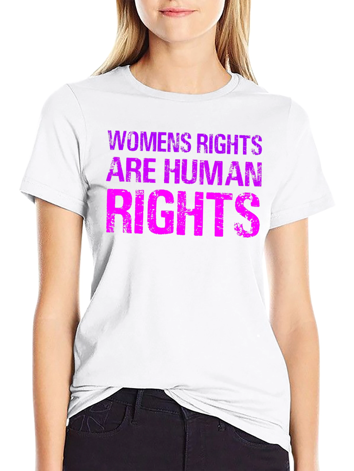Womens Rights Are Human Rights Graphic Tee