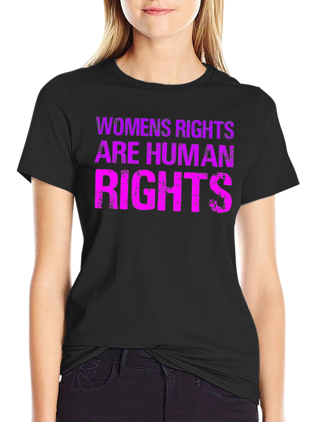 Womens Rights Are Human Rights Graphic Tee