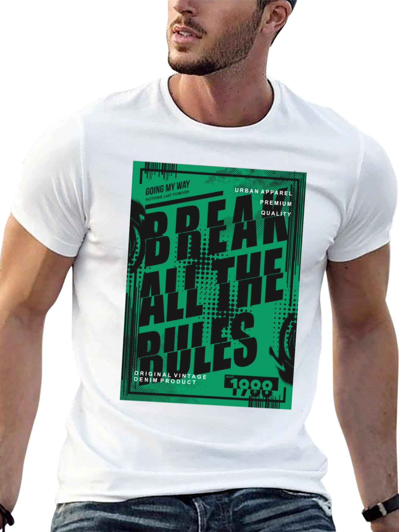 Break All The Rules Graphic T-Shirt