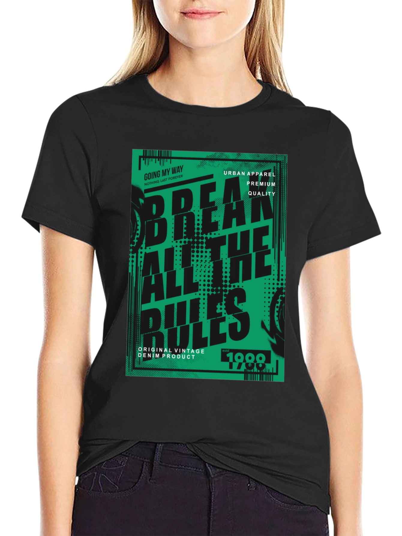 Break All The Rules Graphic T-Shirt