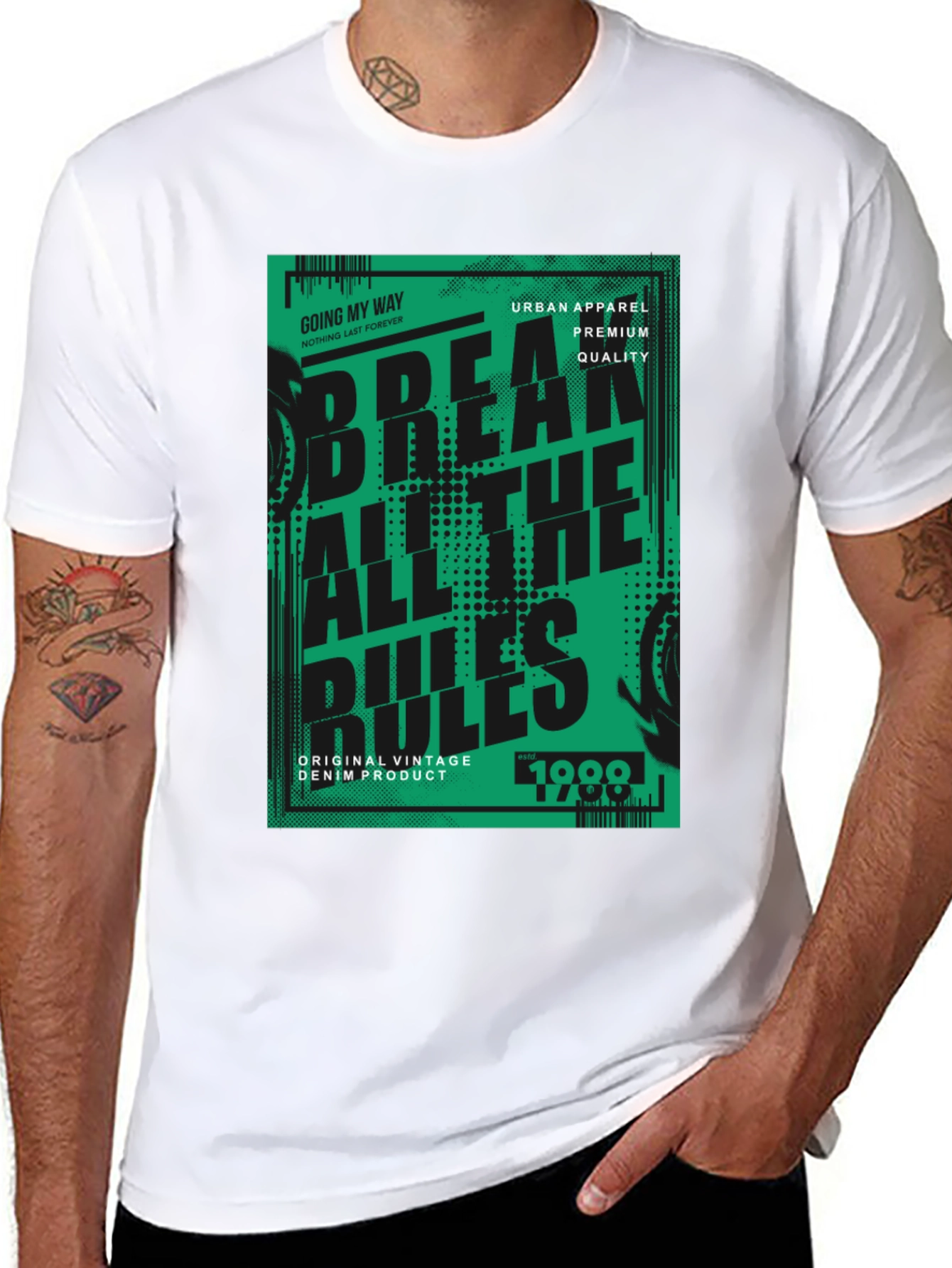 Break All The Rules Graphic T-Shirt