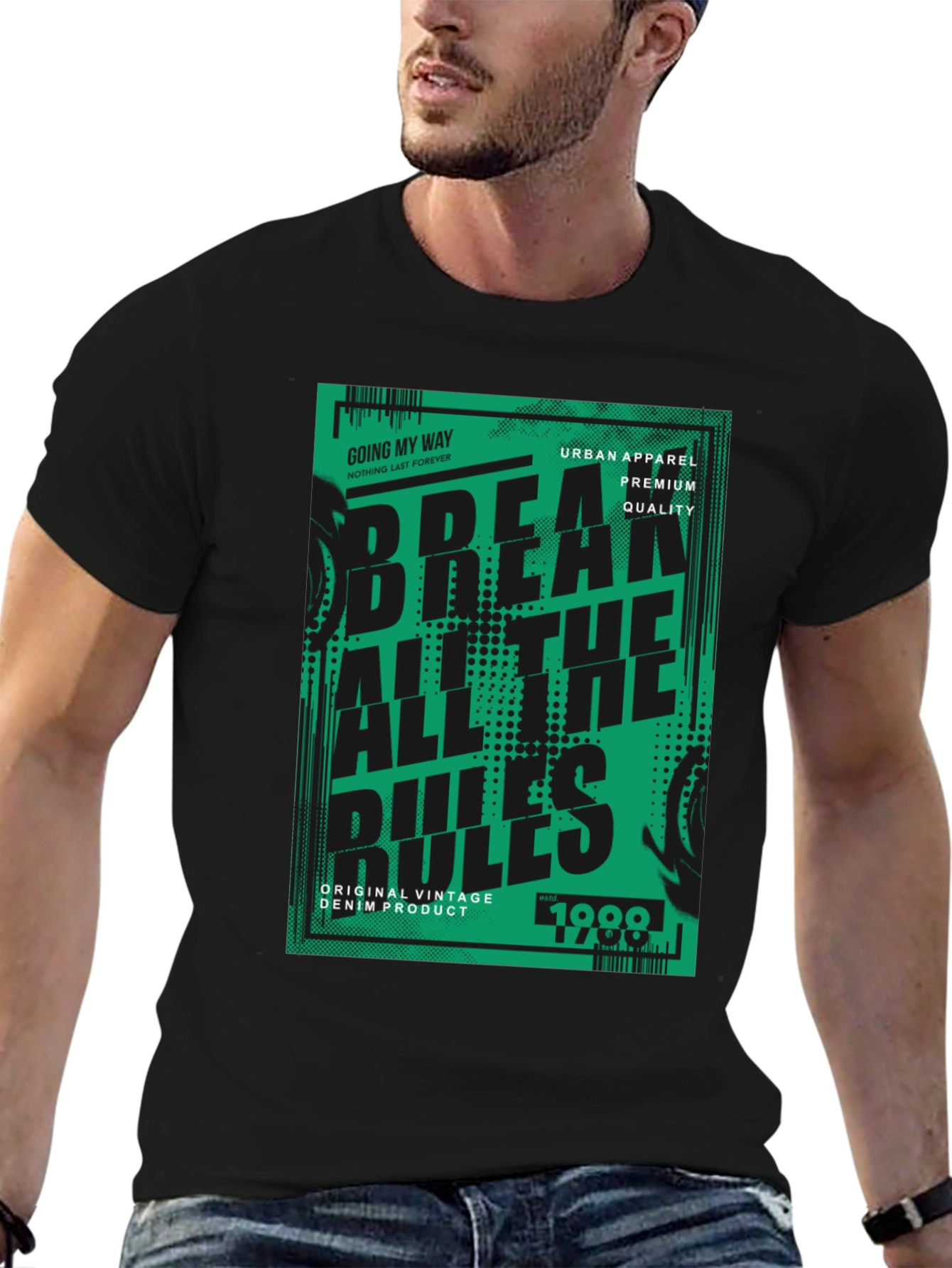 Break All The Rules Graphic T-Shirt