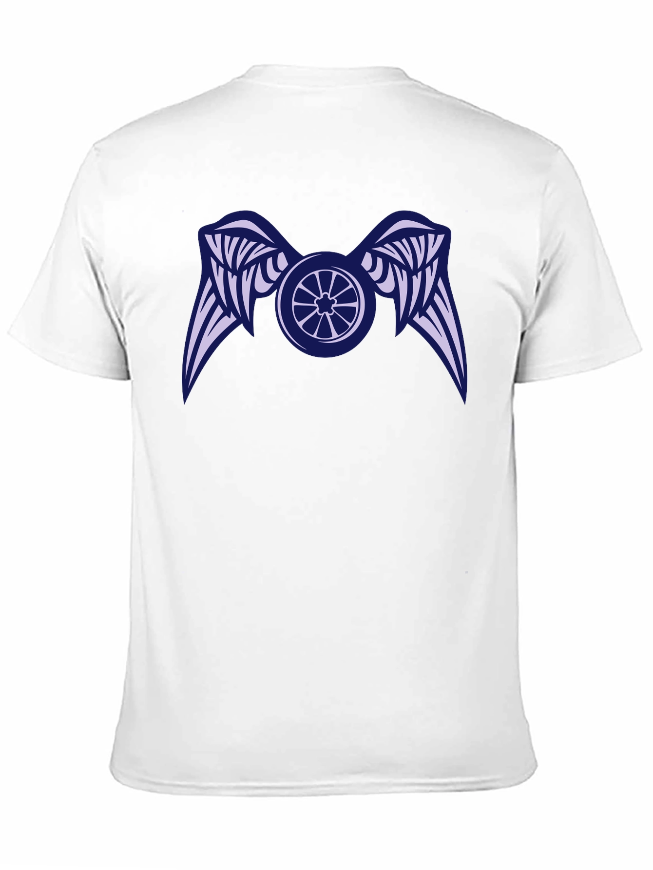 Winged Wheel Black T-Shirt - Unique Design