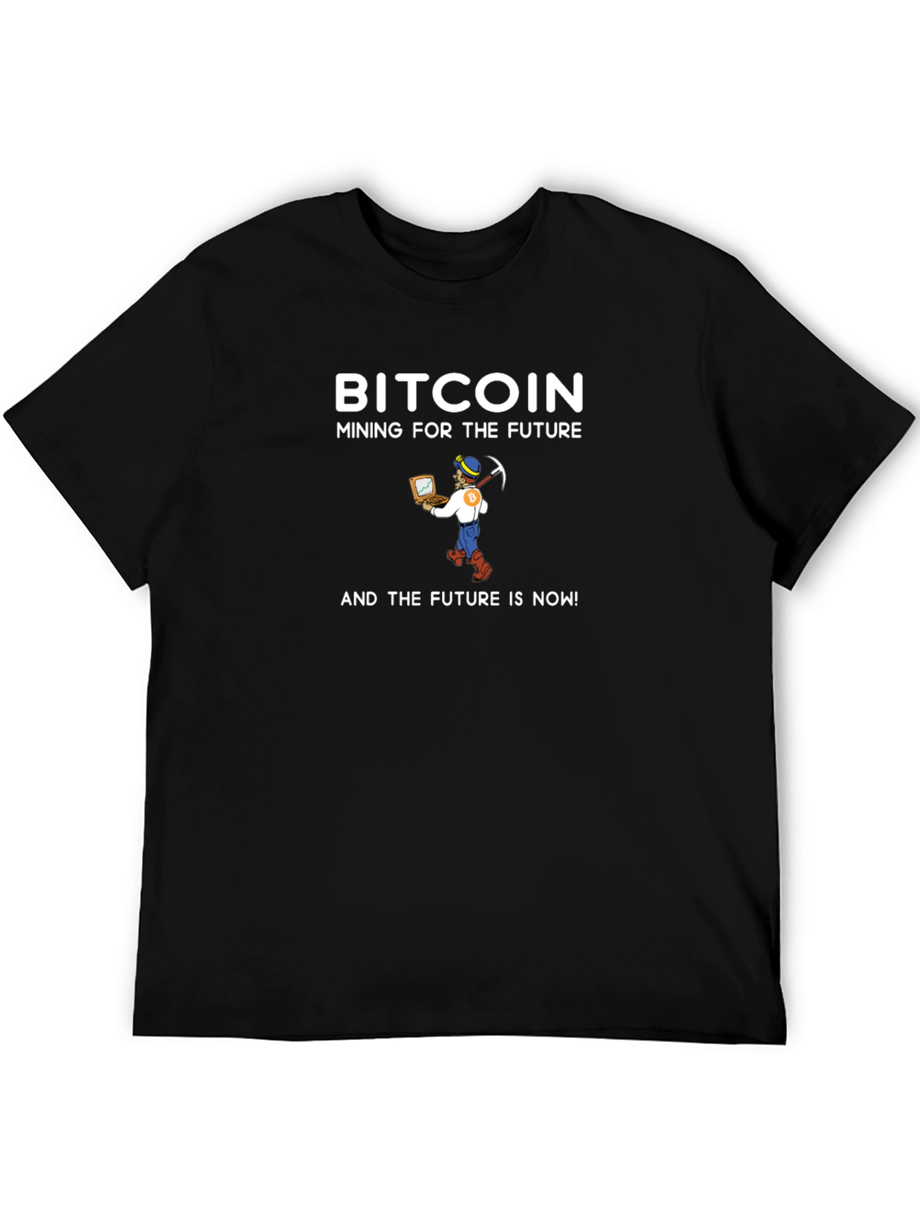 Bitcoin Mining T-Shirt - Future is Now!