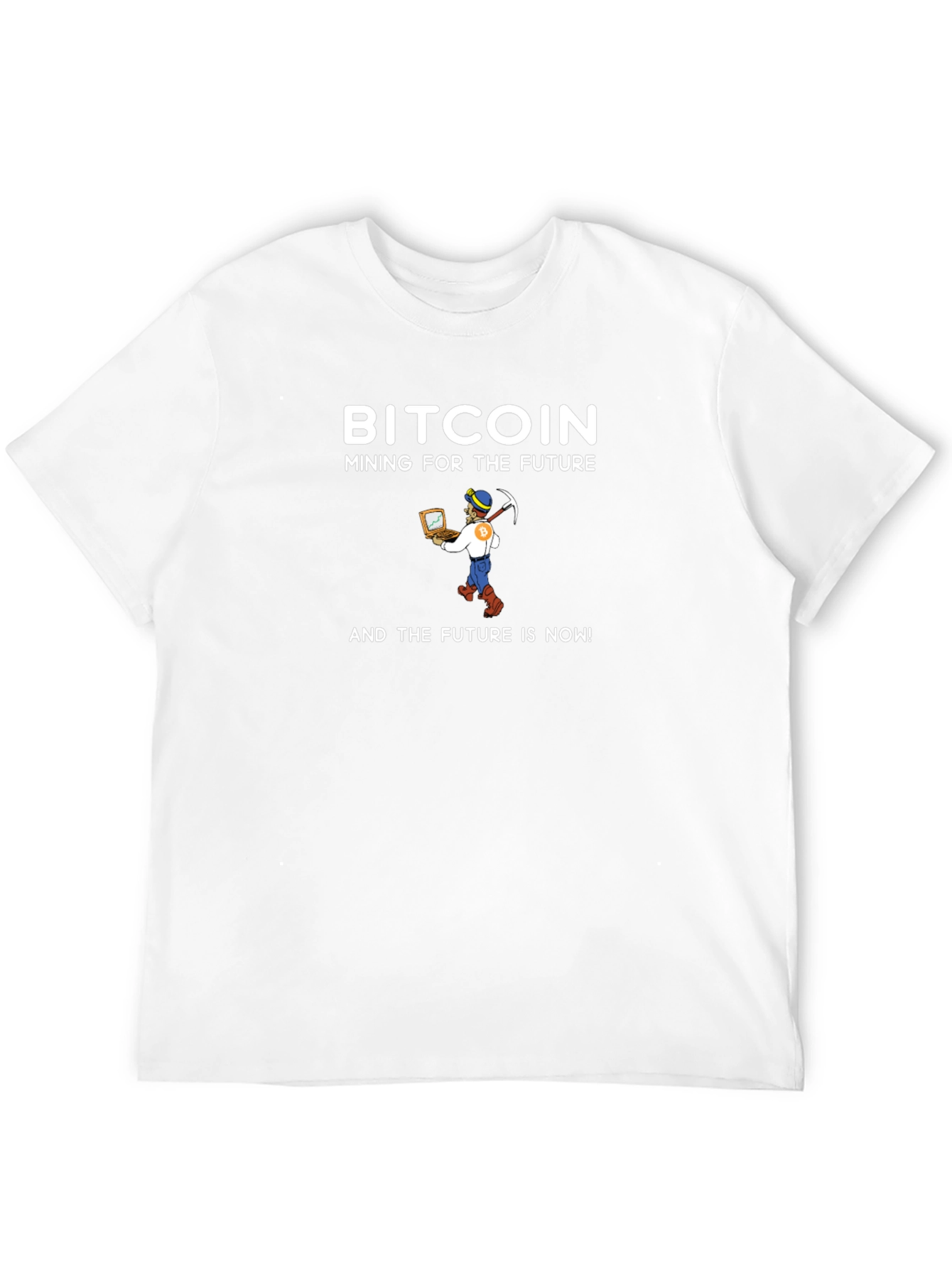 Bitcoin Mining T-Shirt - Future is Now!