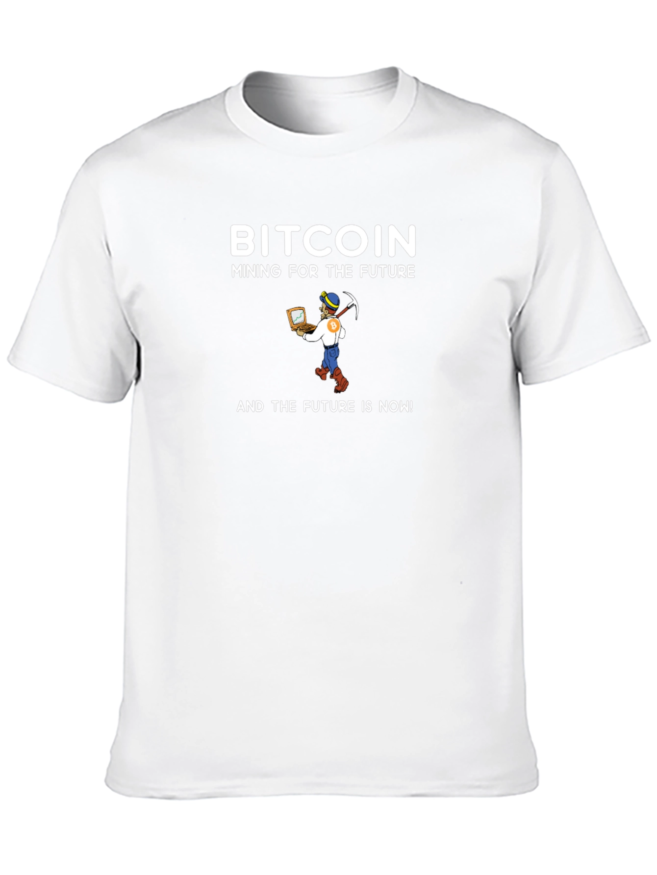 Bitcoin Mining T-Shirt - Future is Now!