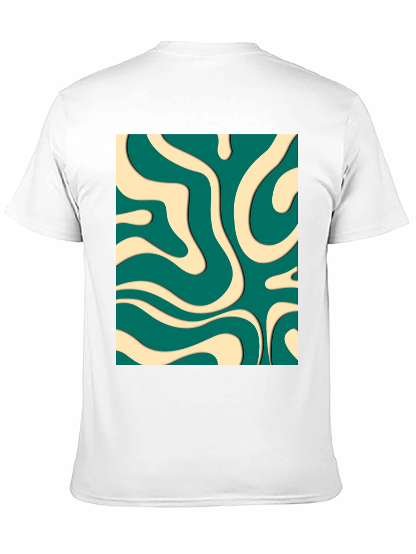 Retro Swirl T-Shirt - Groovy Aesthetic