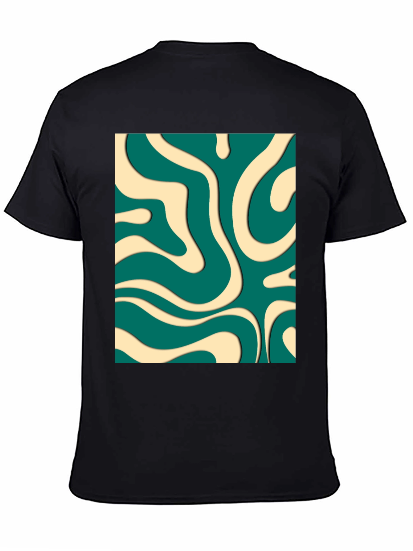 Retro Swirl T-Shirt - Groovy Aesthetic