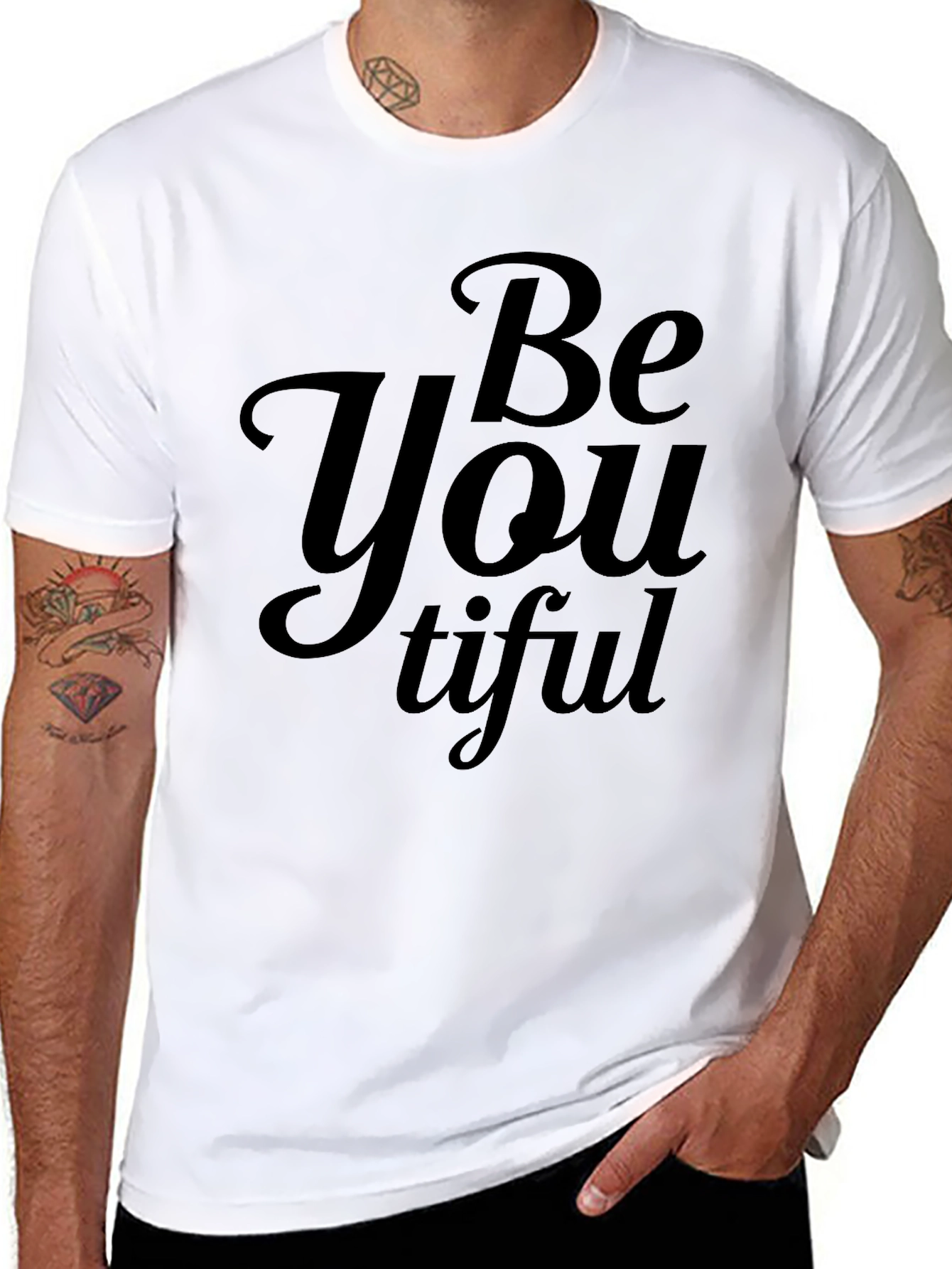 Be-YOU-tiful Black T-Shirt
