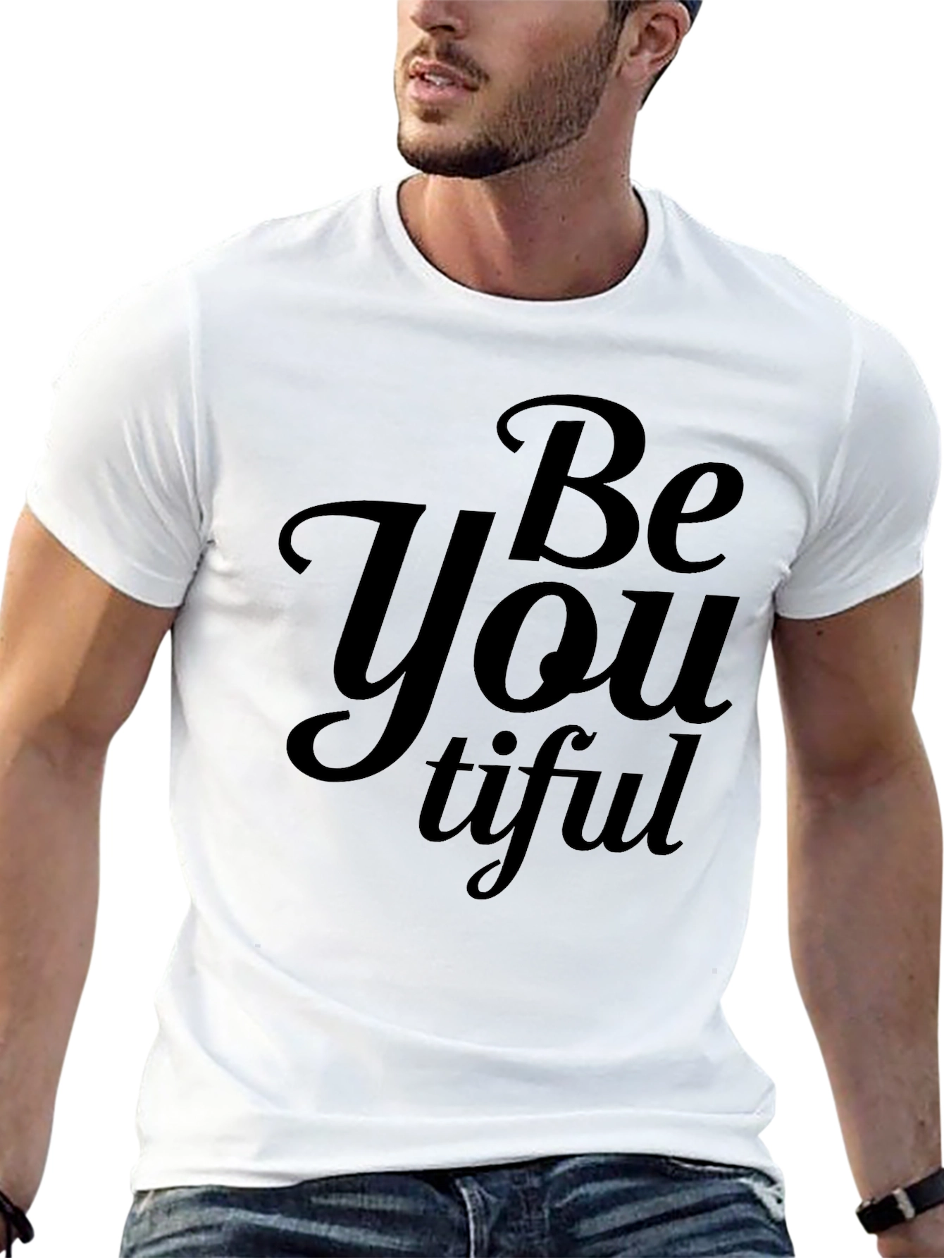 Be-YOU-tiful Black T-Shirt