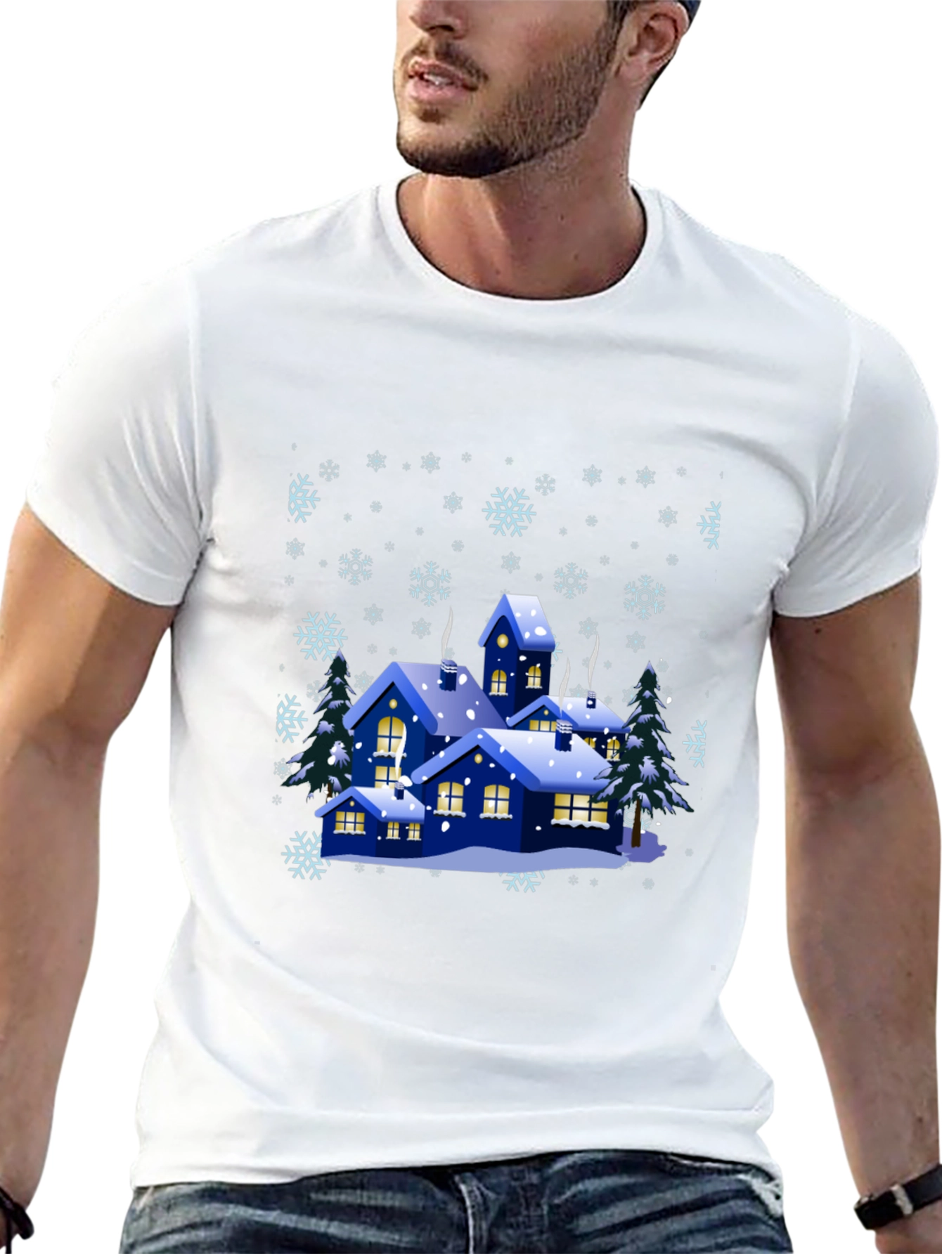 Winter Village Graphic Tee